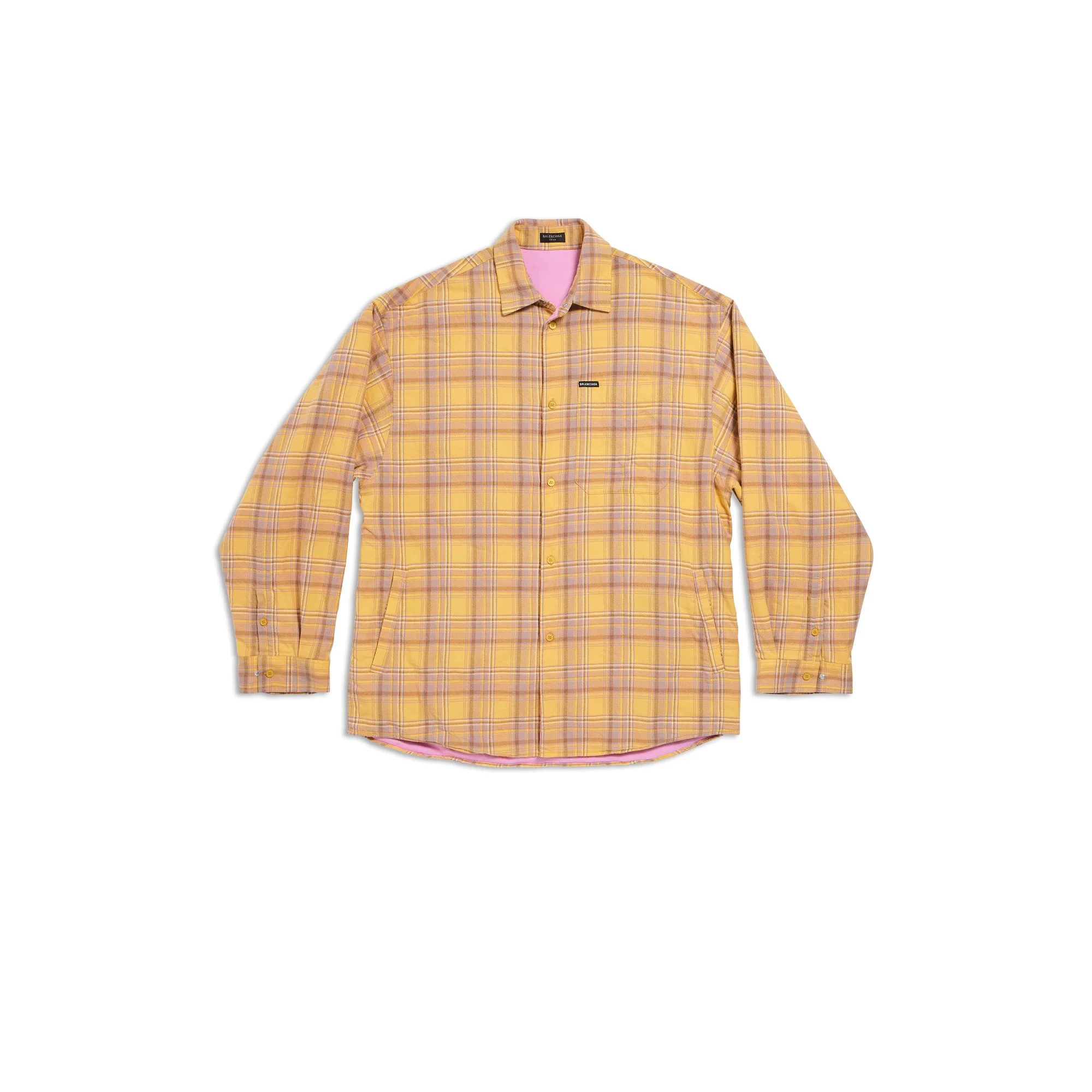 Lined Shirt - Bleached Yellow
