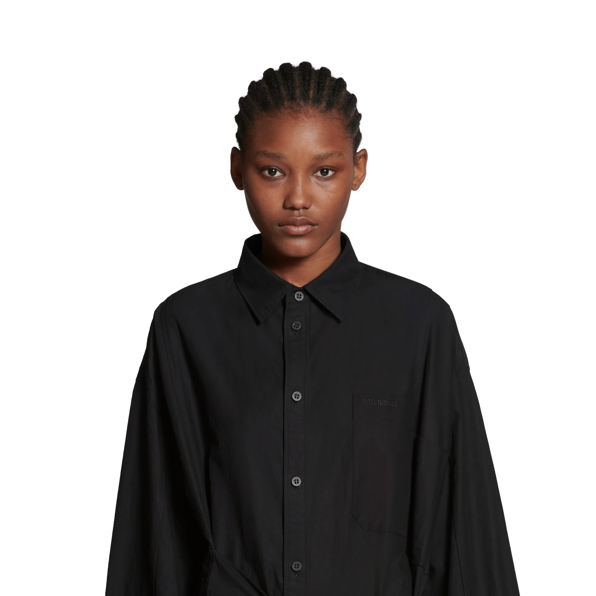 Cut Up Shirt - Black - Image 6