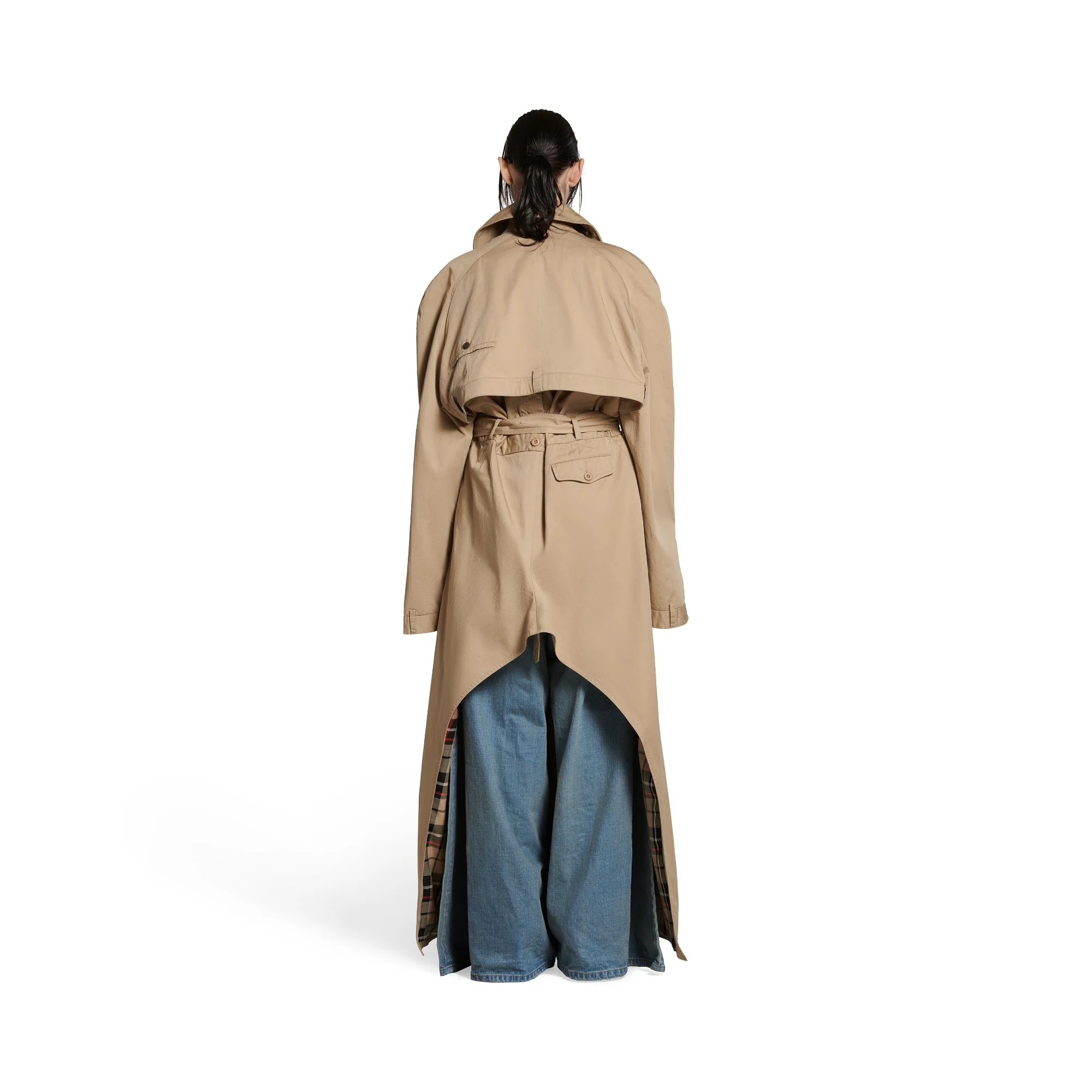 Deconstructed Trench - Desert Beige - Image 5