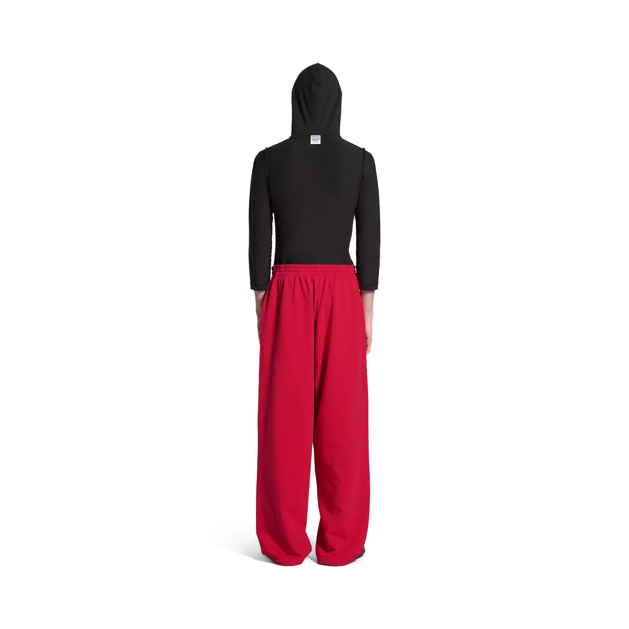Baggy Sweatpants - Red/Black - Image 5