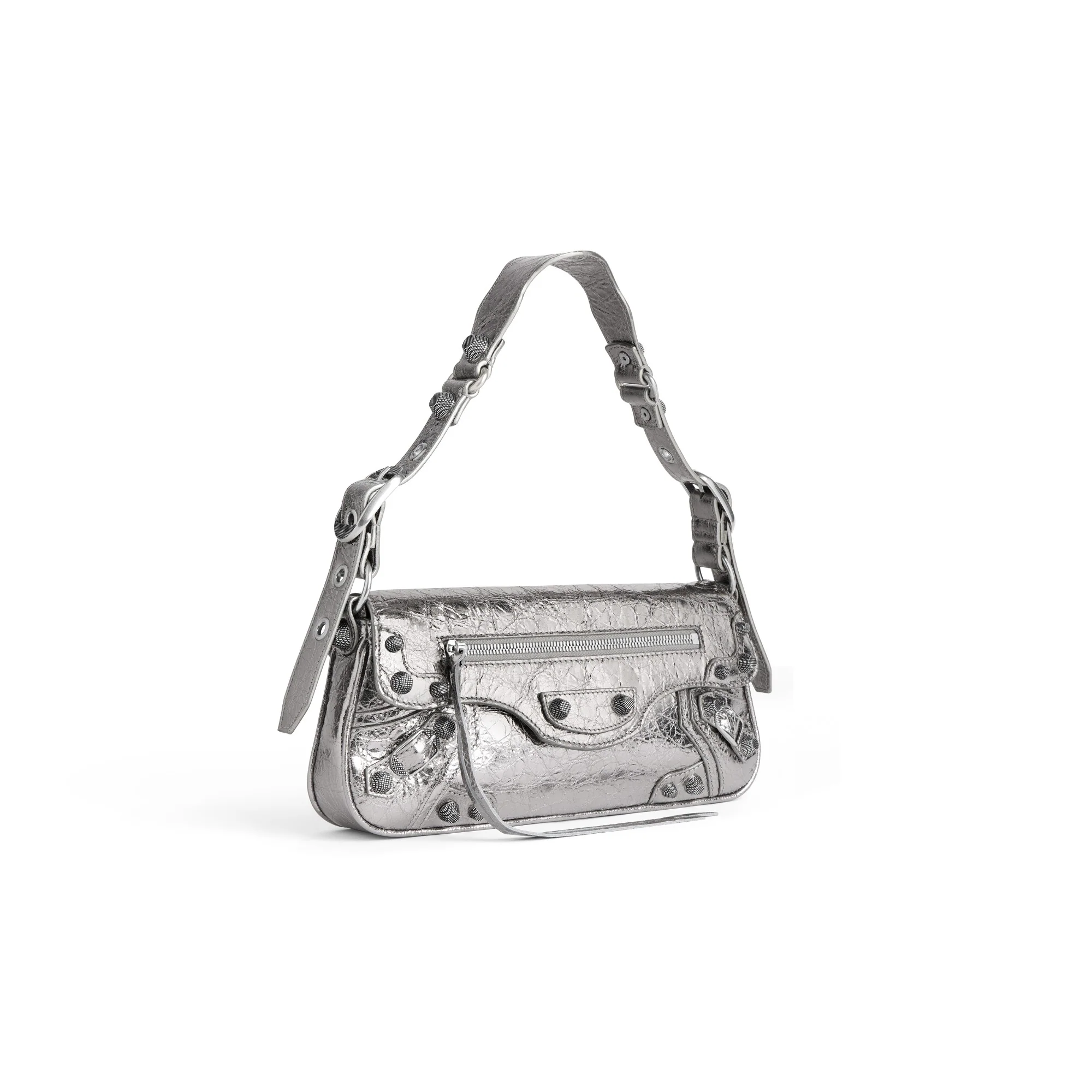 Le Cagole Sling Bag S - Silver - Image 6