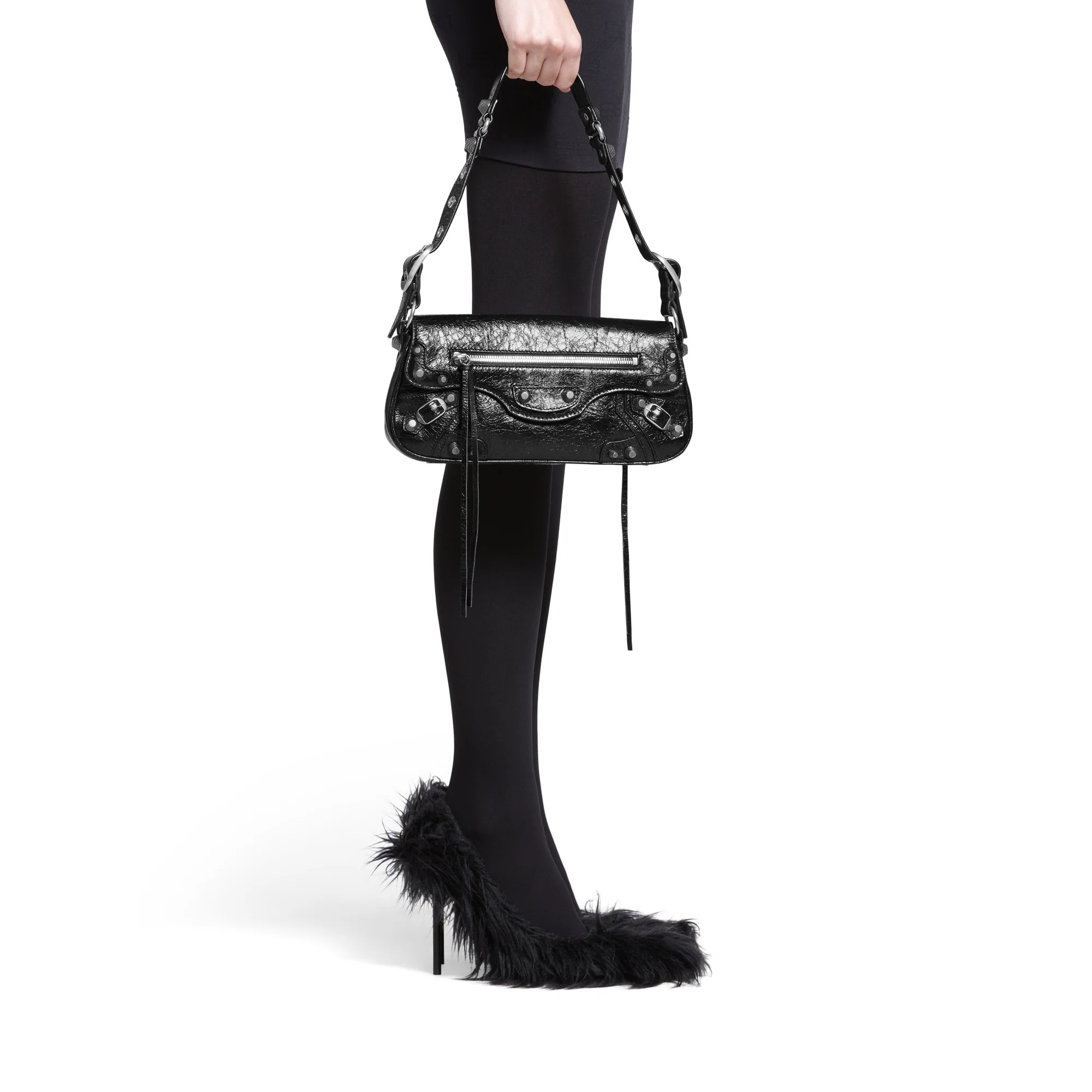 Le Cagole Sling Bag S - Black - Image 3