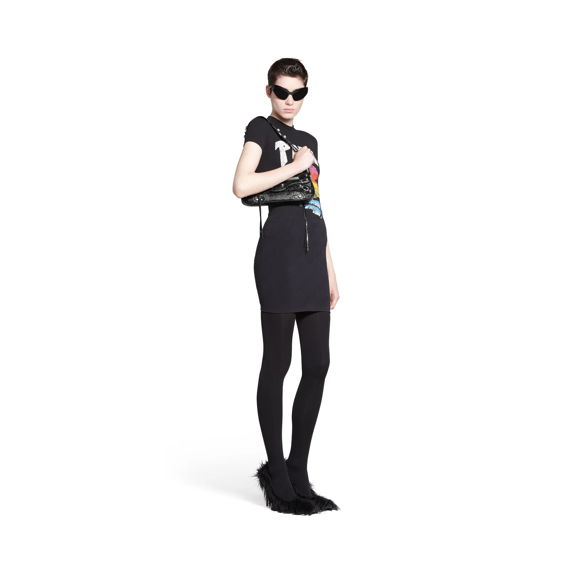 Le Cagole Sling Bag S - Black - Image 4