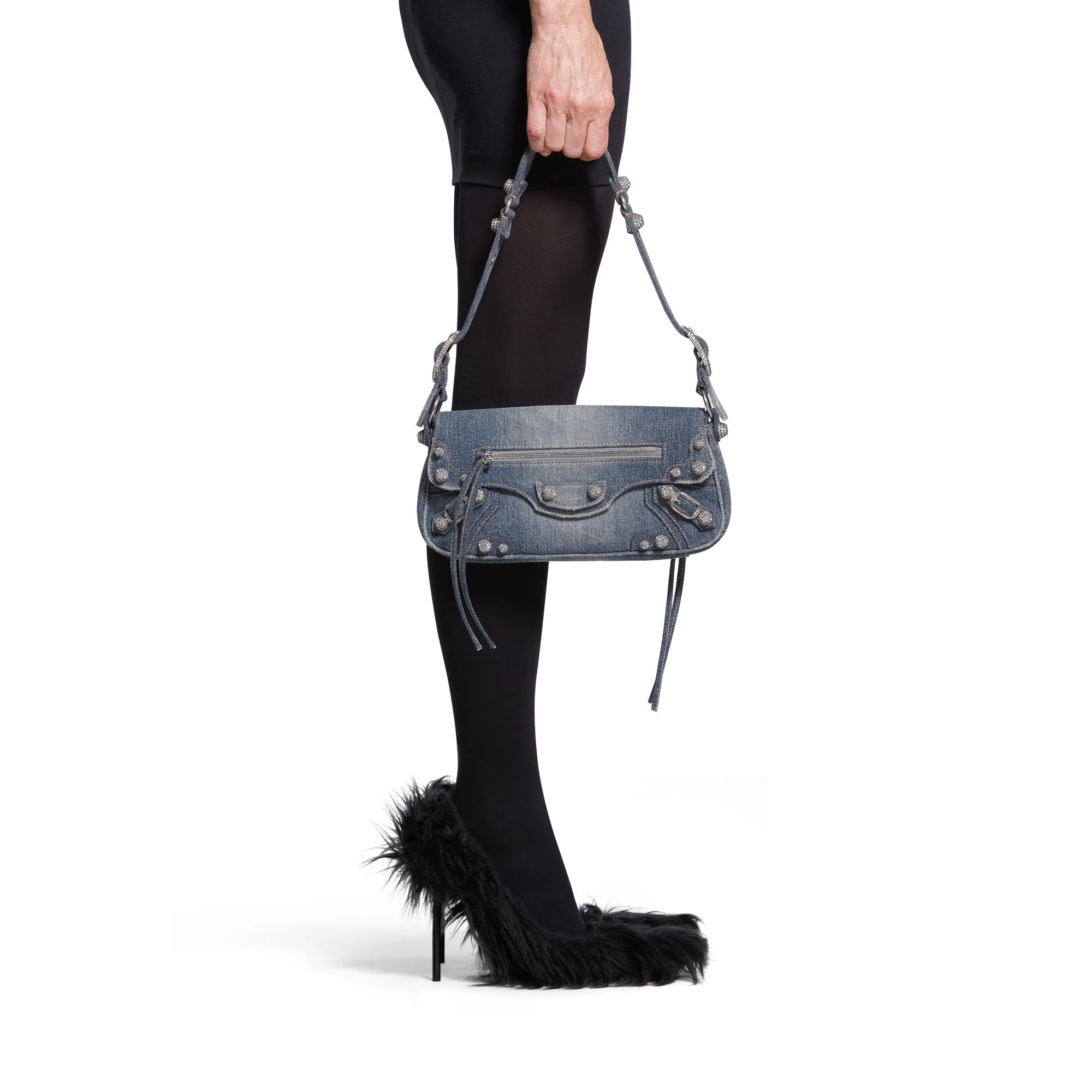 Le Cagole Sling Bag S - Blue - Image 3