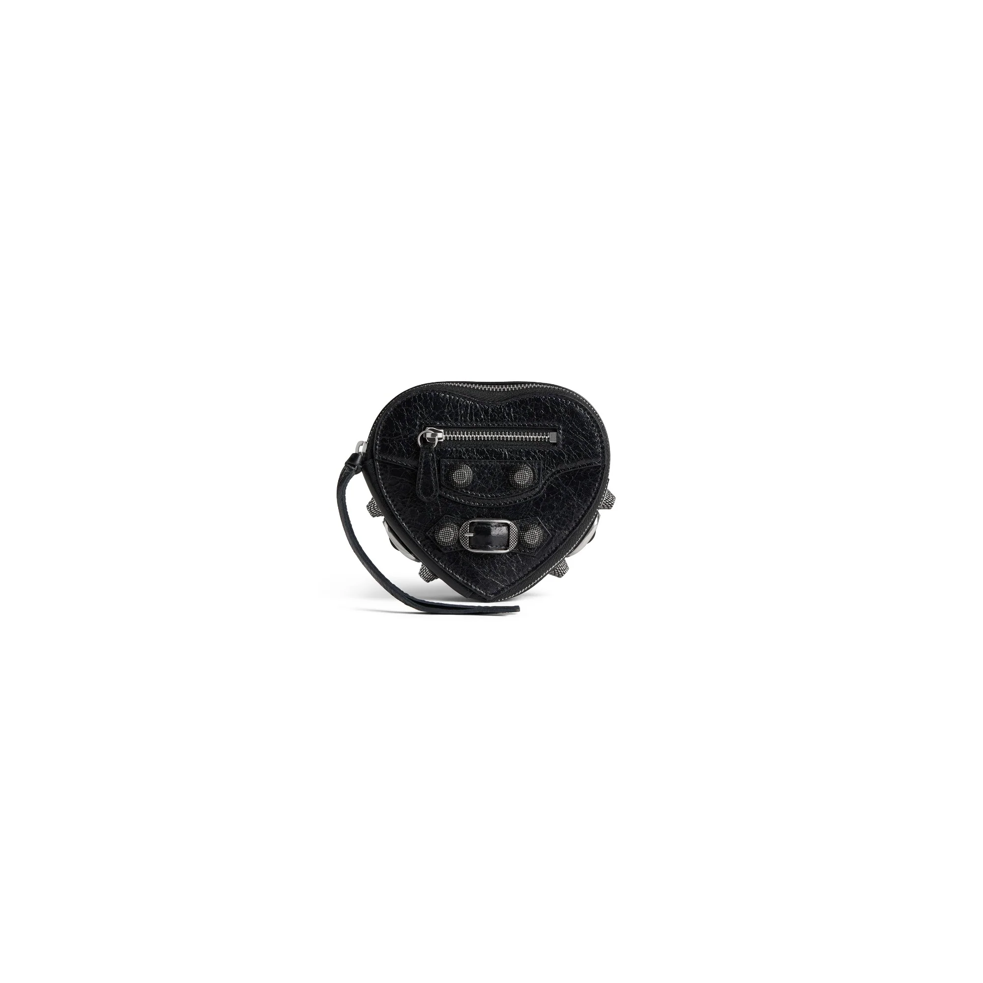 Le Cagole Heart Jwl Box - Black