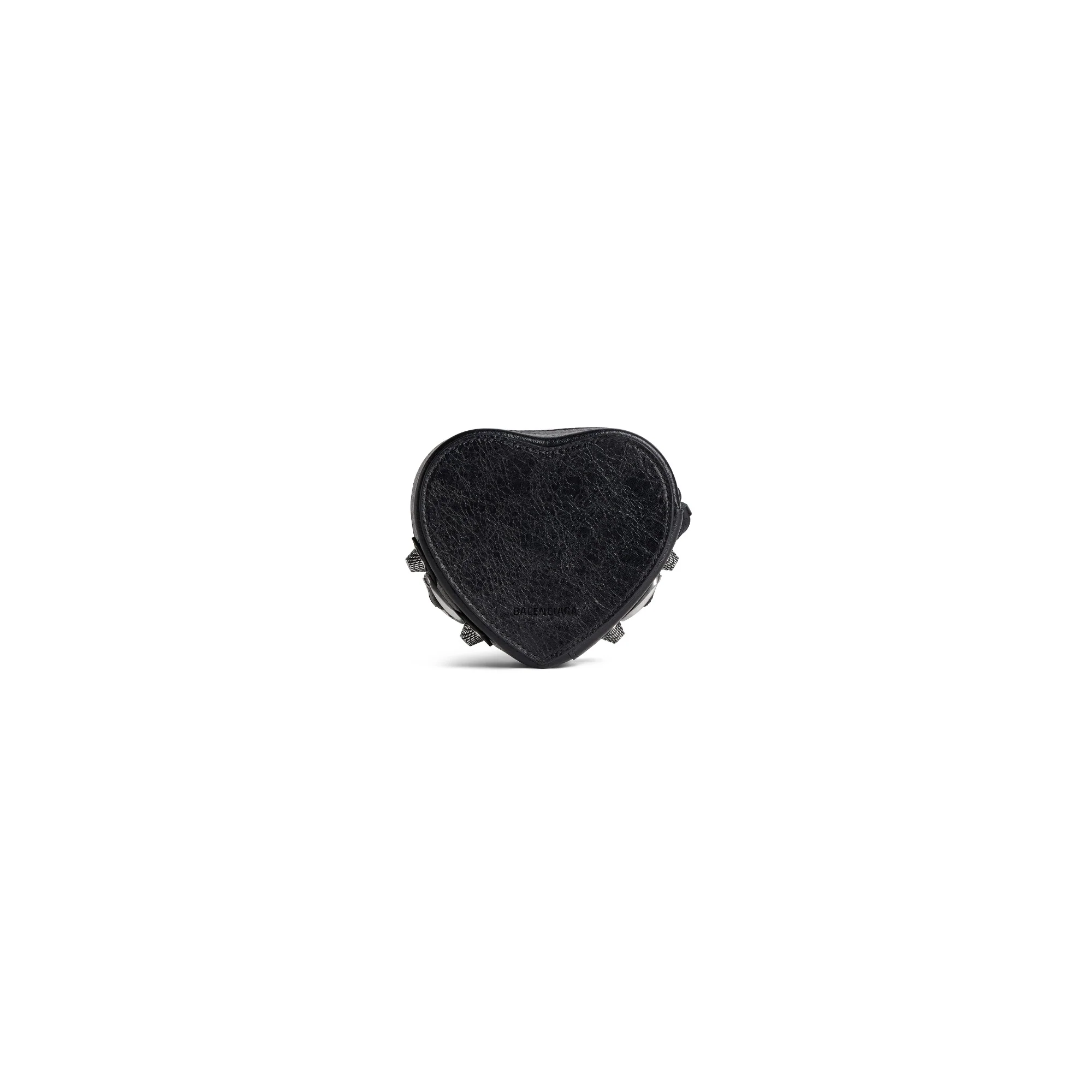 Le Cagole Heart Jwl Box - Black - Image 2