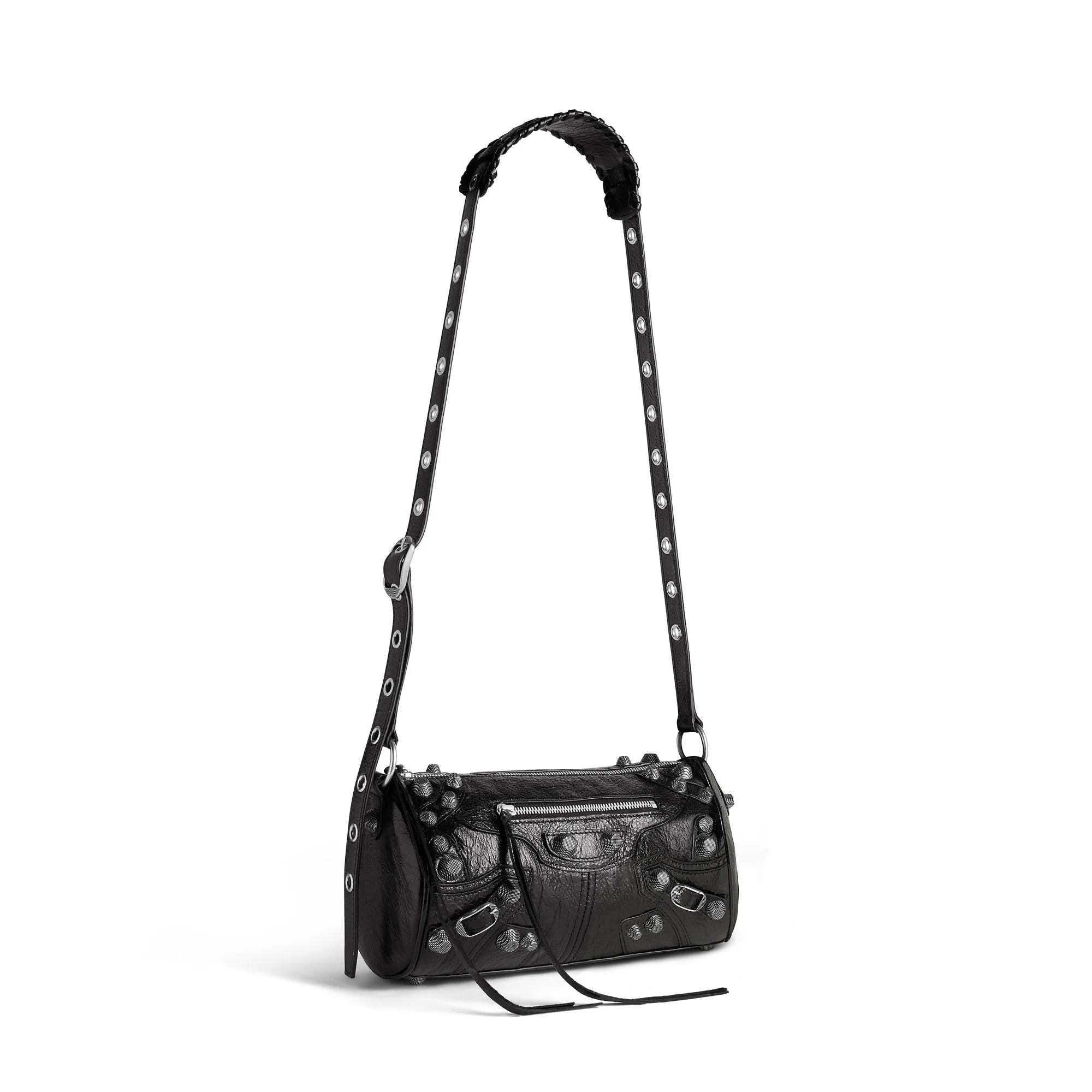 Le Cagole Cylinder Bag - Black - Image 5