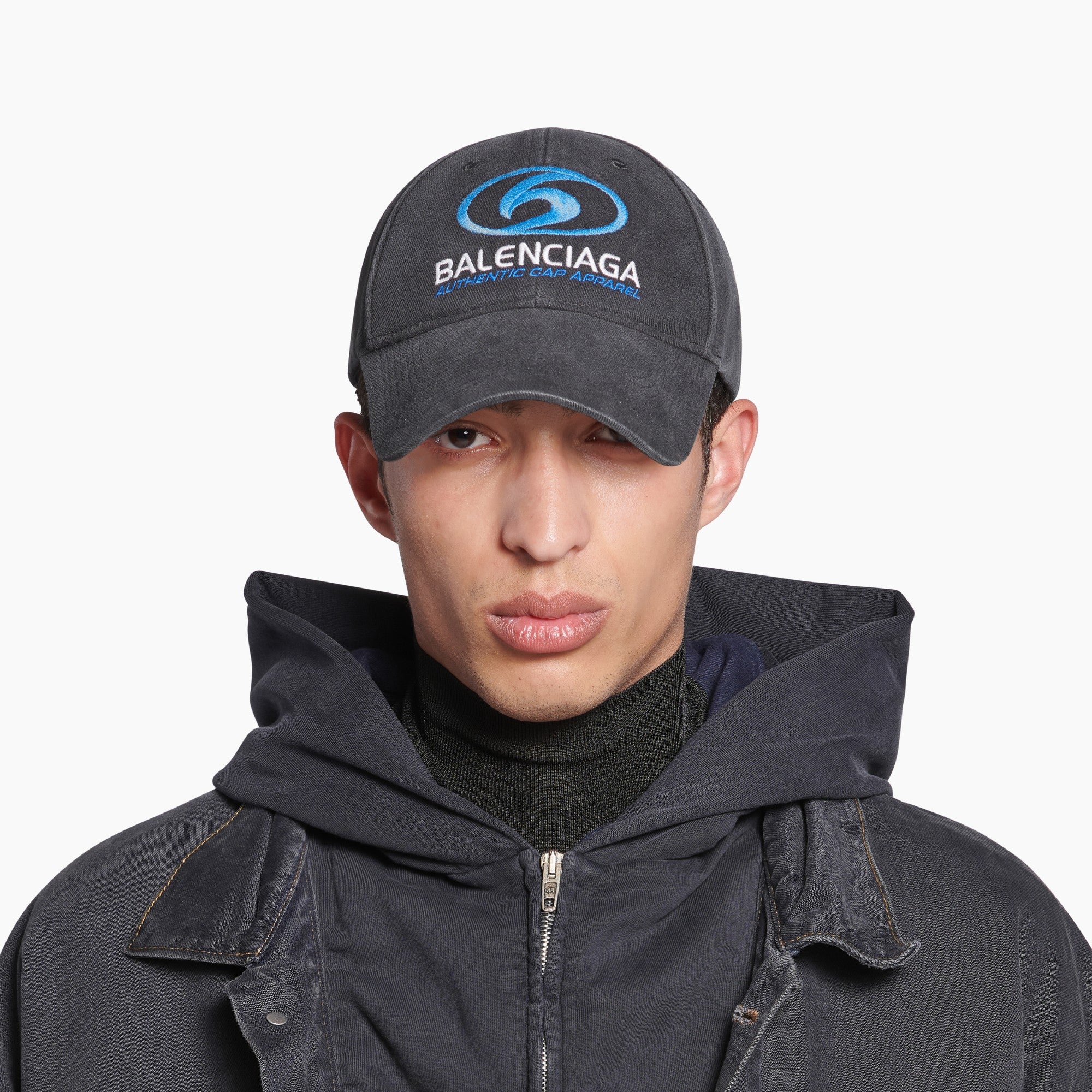 Hat Surfer Cap - Washed Black - Image 4
