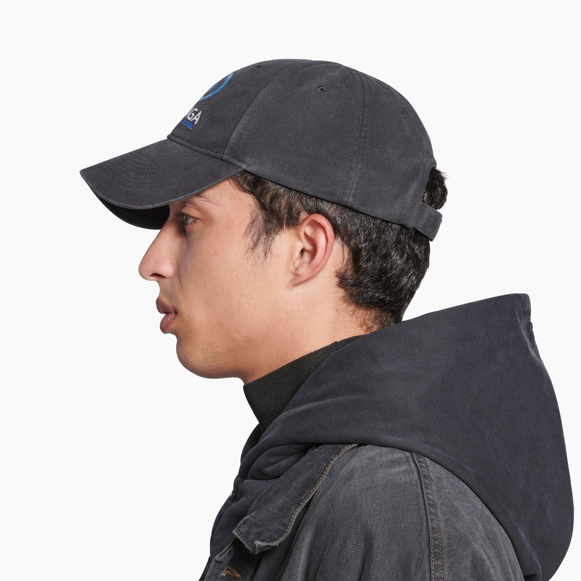 Hat Surfer Cap - Washed Black - Image 5