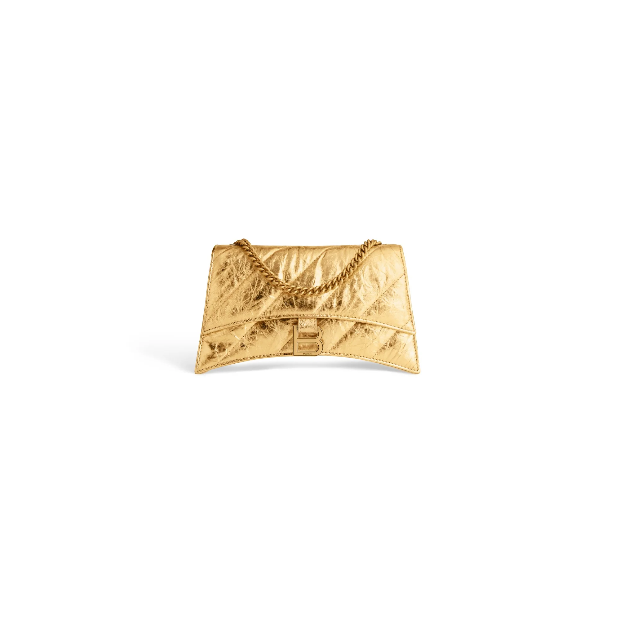 Crush Chain Bag Mini - Gold