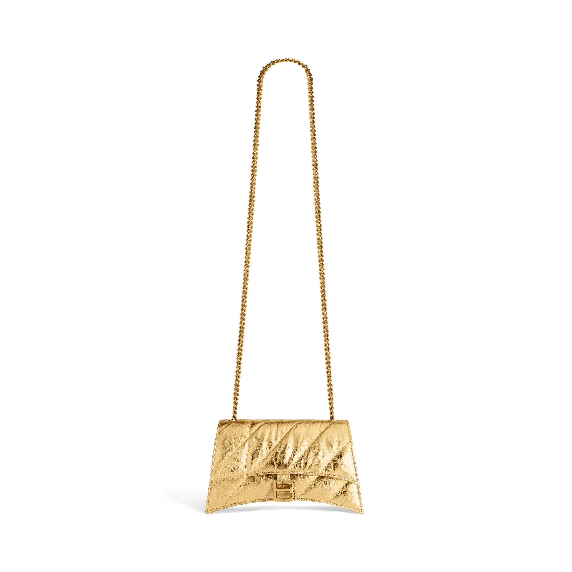 Crush Chain Bag Mini - Gold - Image 3
