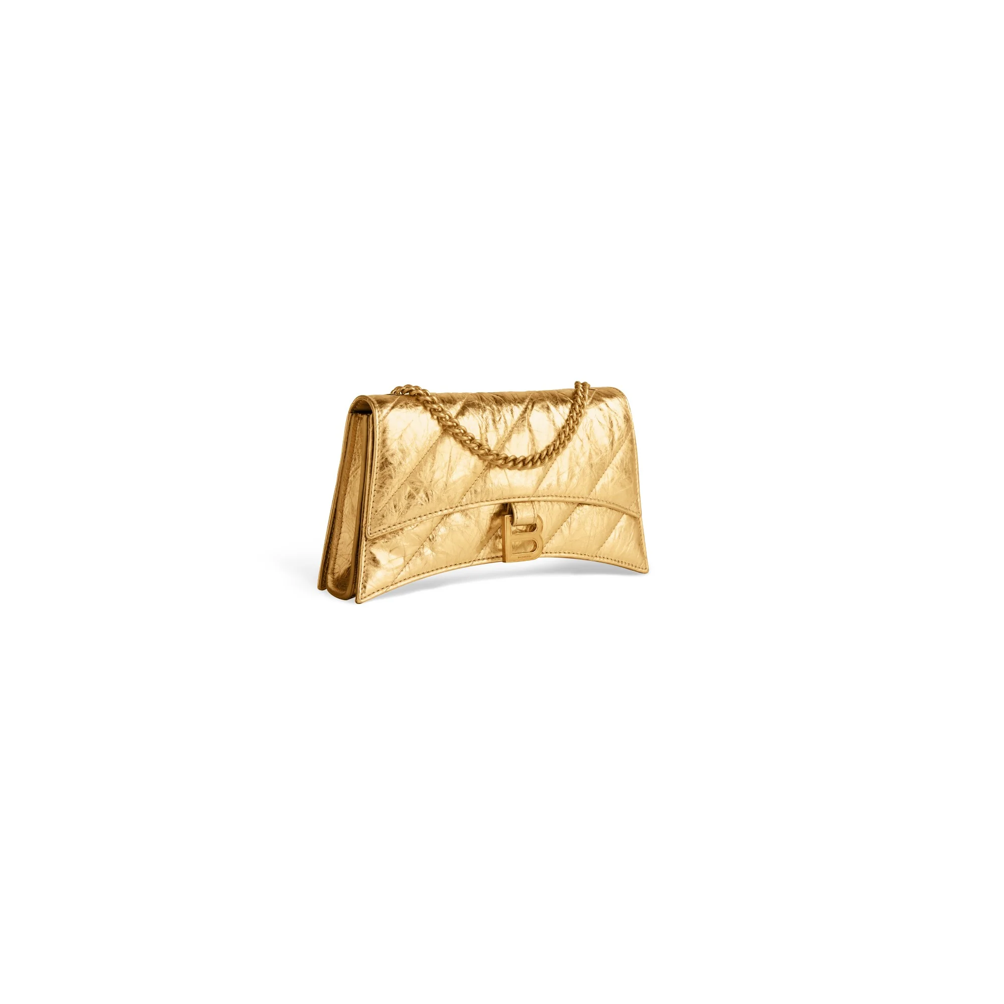 Crush Chain Bag Mini - Gold - Image 5