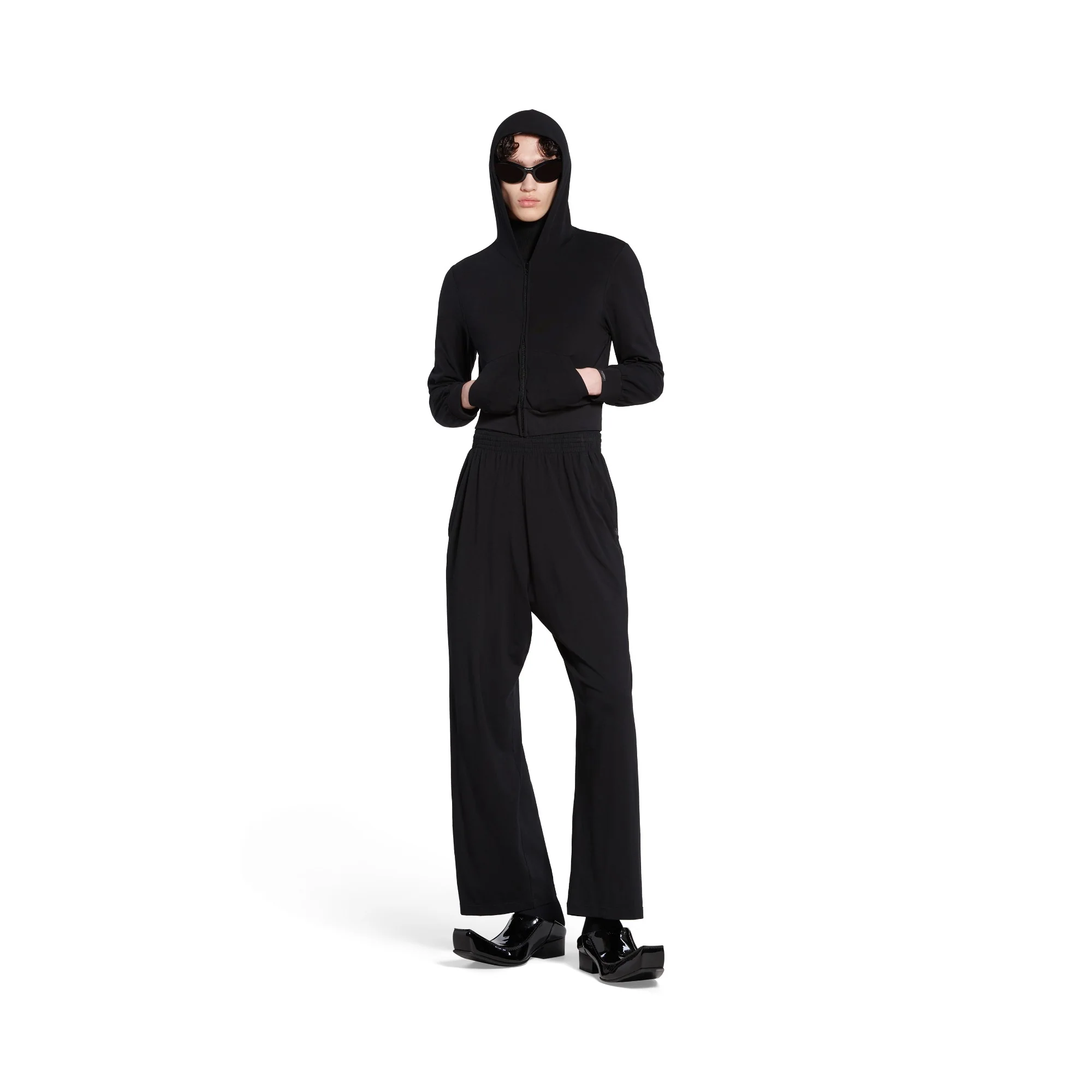Baggy Sweatpants - Black - Image 3