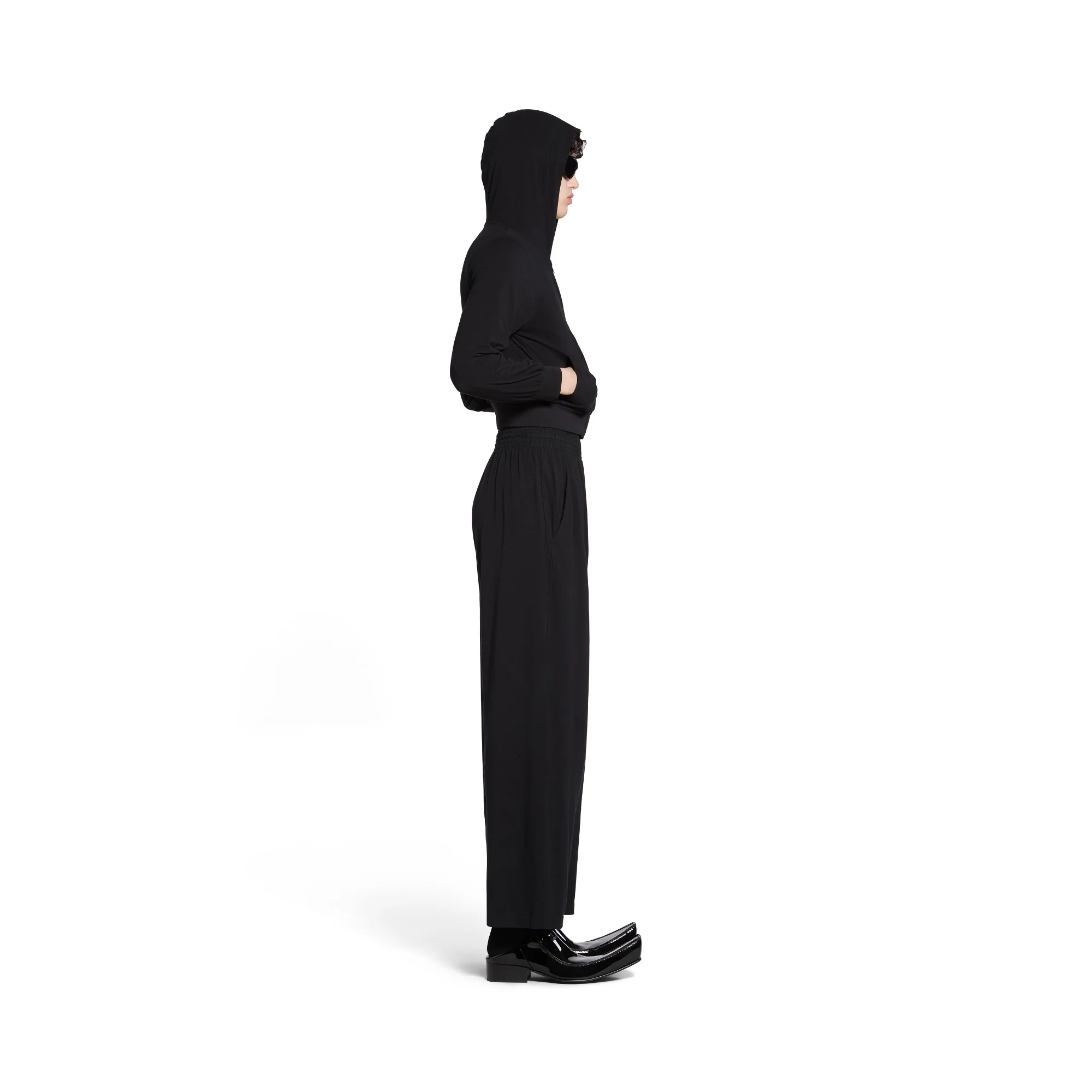 Baggy Sweatpants - Black - Image 5