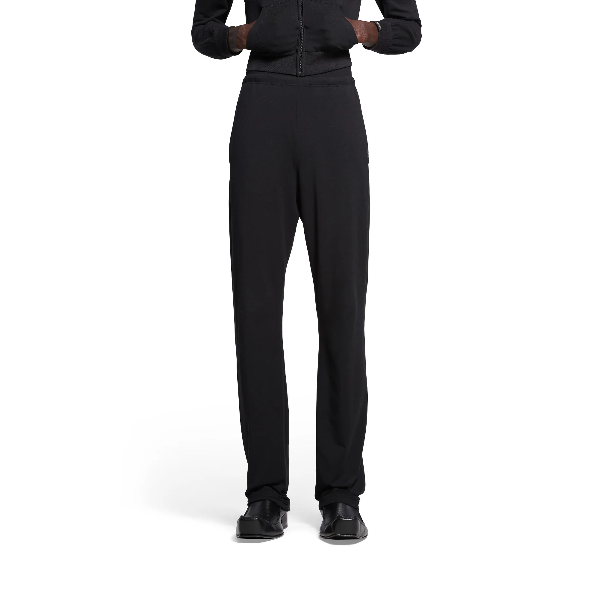 Straight Sweatpants - Black - Image 3