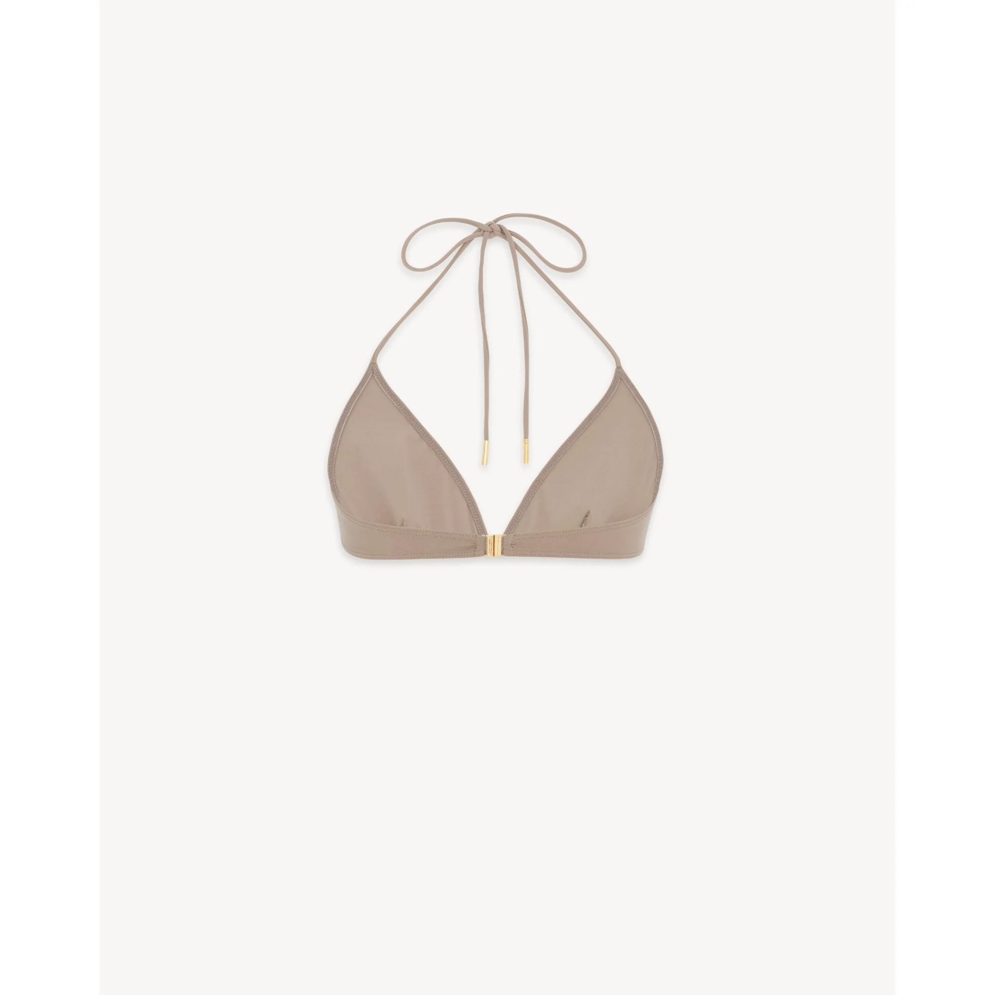 Haut De Bikini 70S Jersey Mat - Beige - Image 2