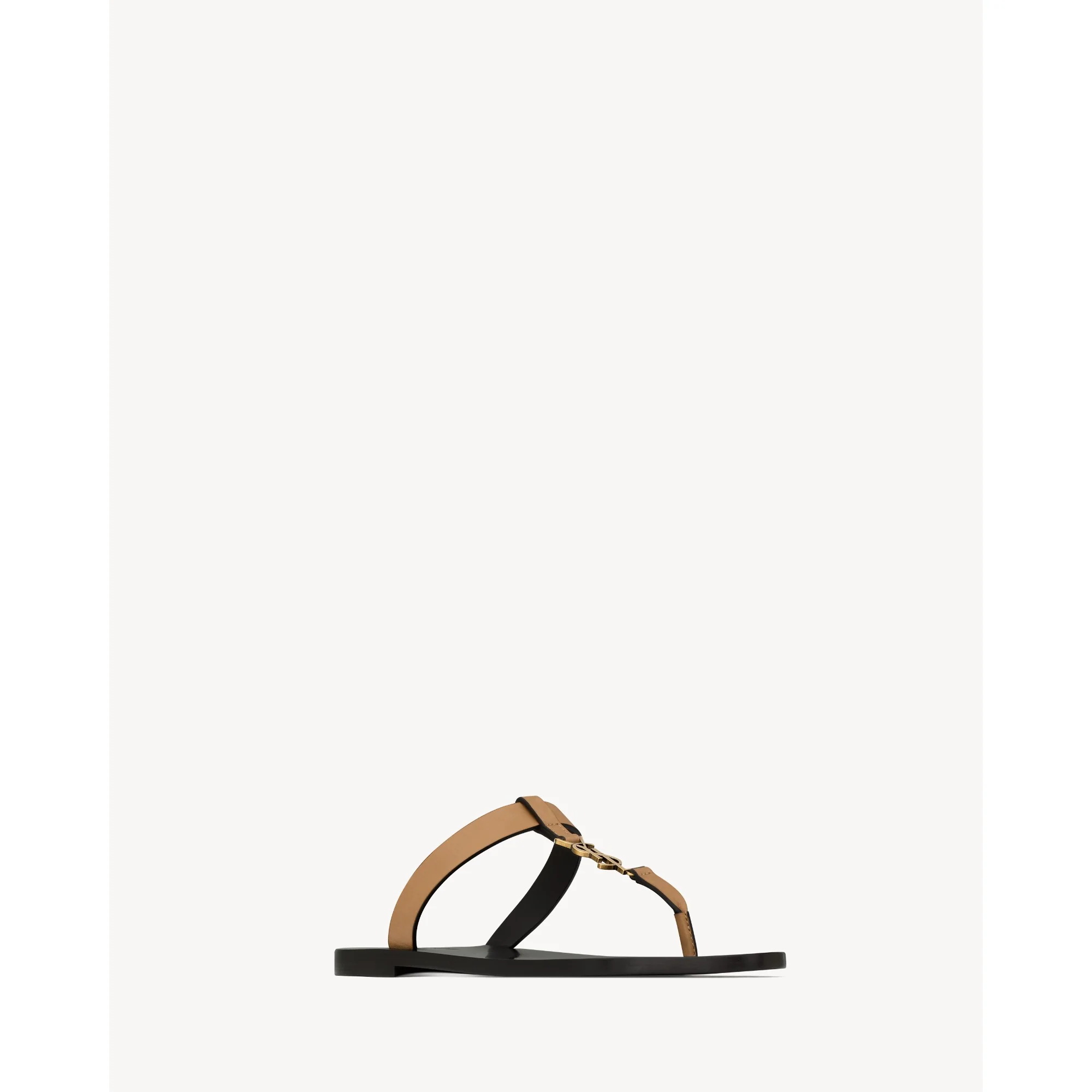 Cassandra 05 Flat Sandals - Gold Brown - Image 3