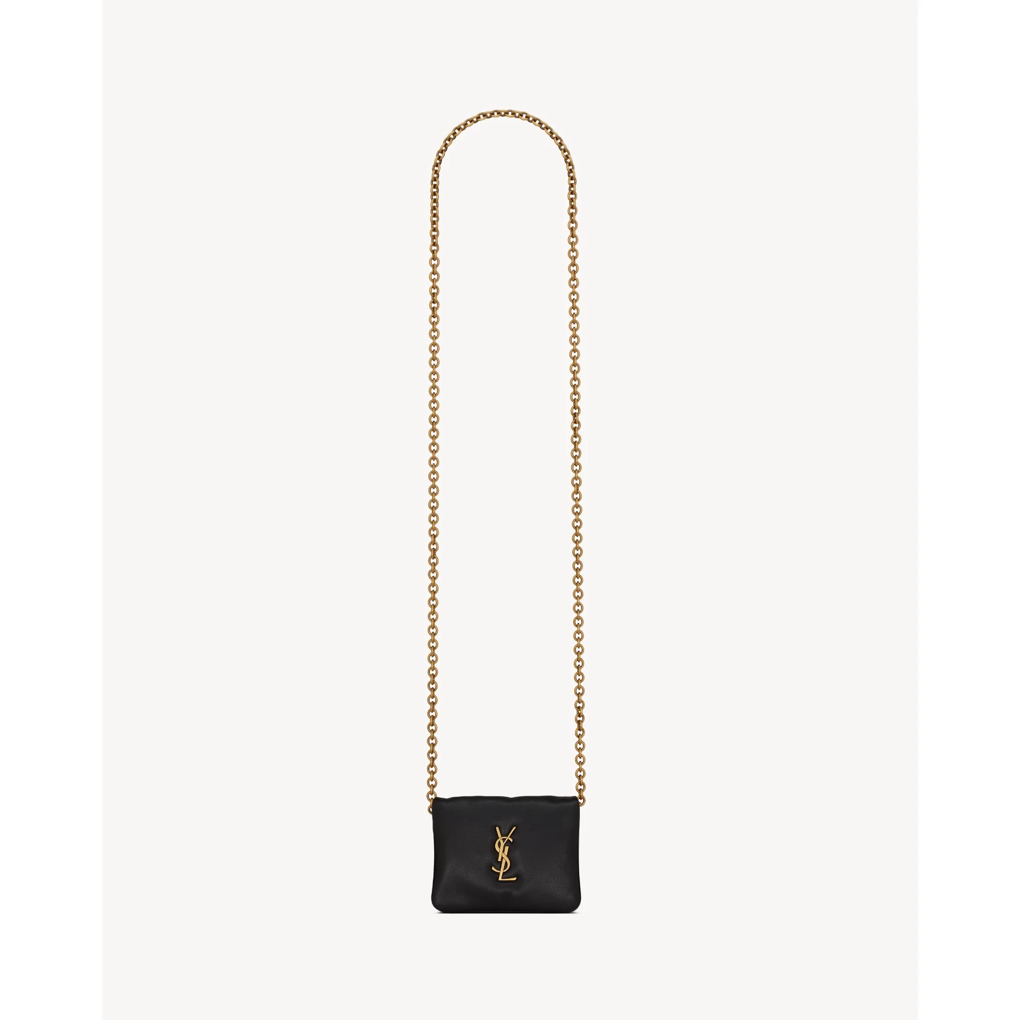 Card Case On Chain - Nero