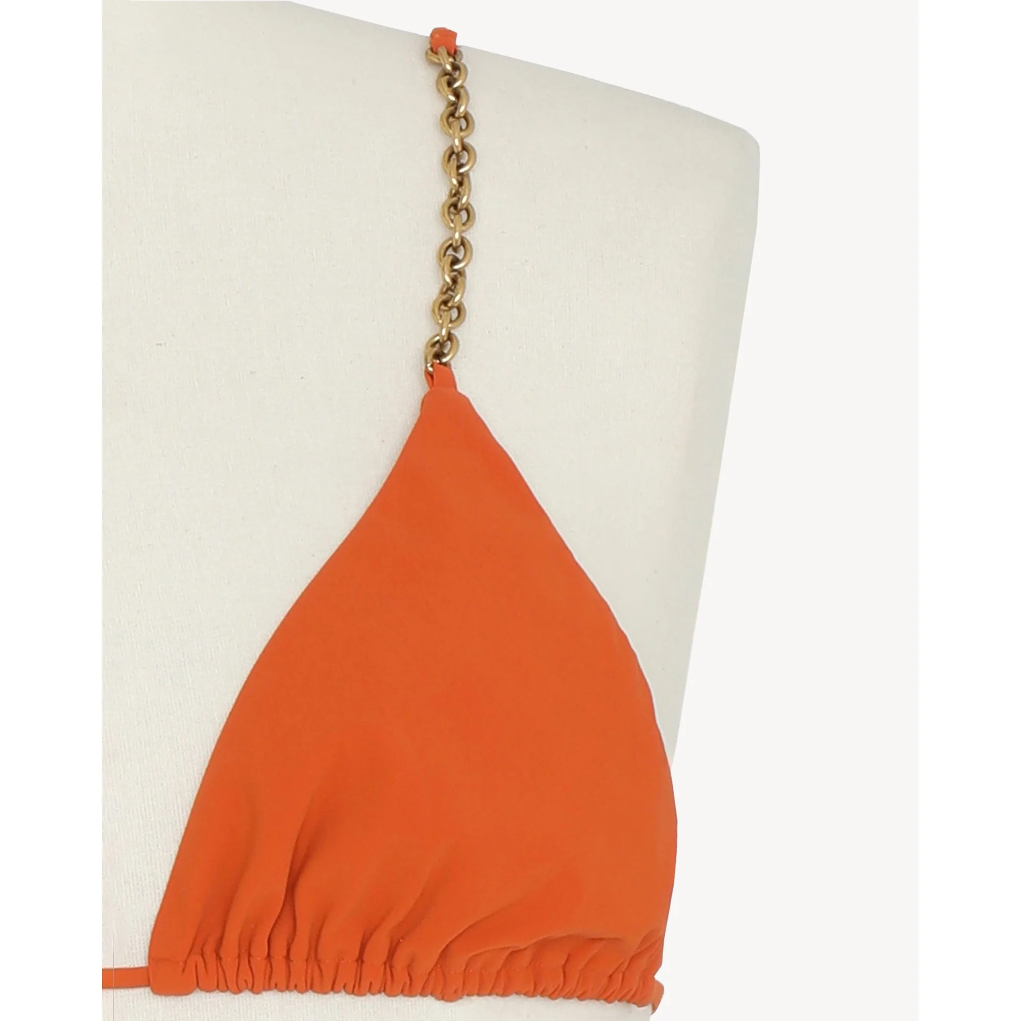 Haut De Maillot De Bain Bretel - Orange - Image 4