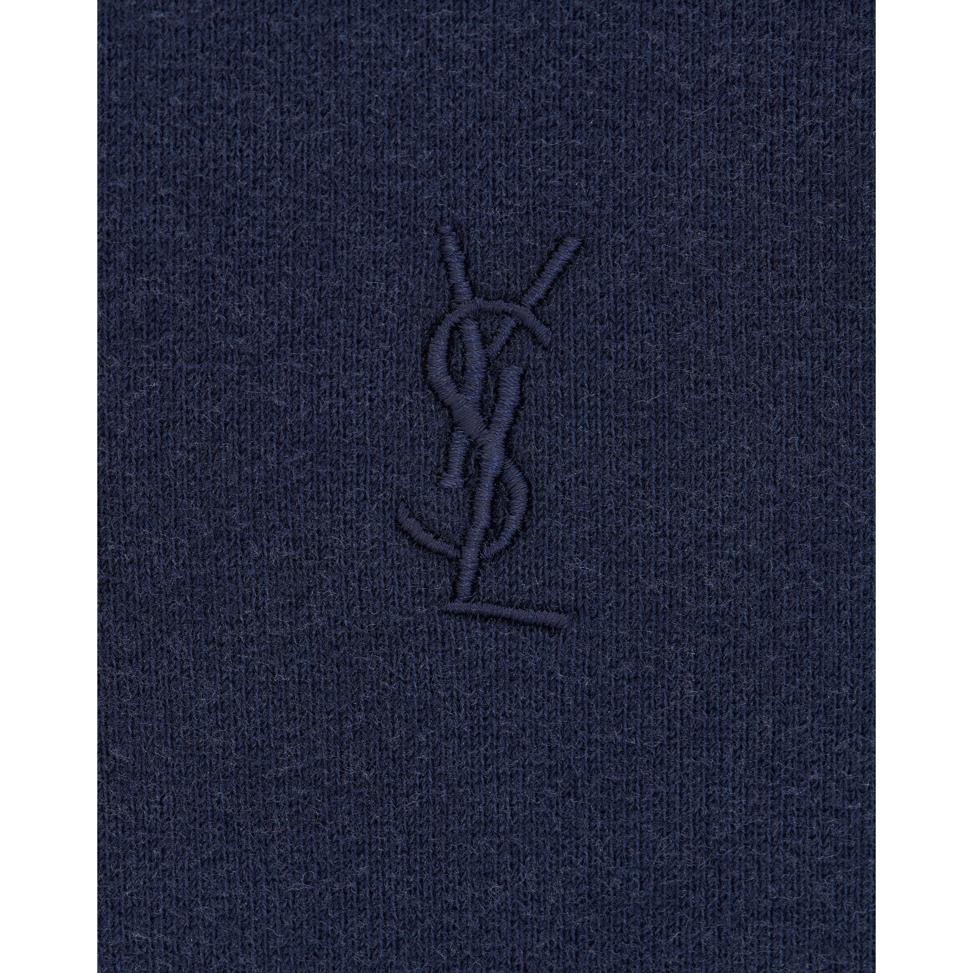 Hoodie Molleton Doux Gots - Marine - Image 4