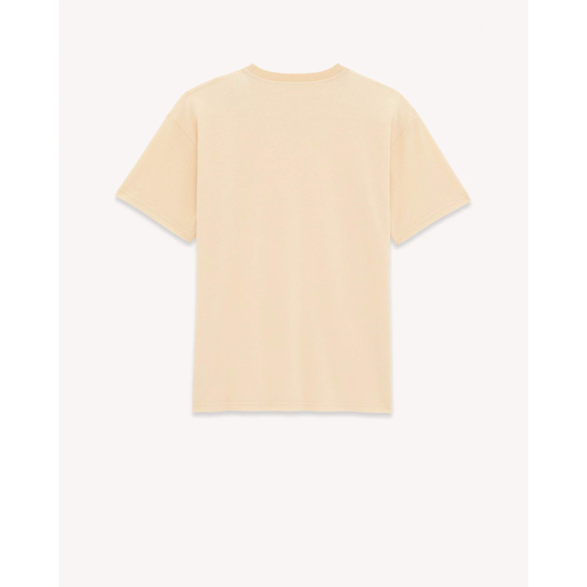 T-Shirt Large Bord Cote Large - Jaune/Bleu - Image 2