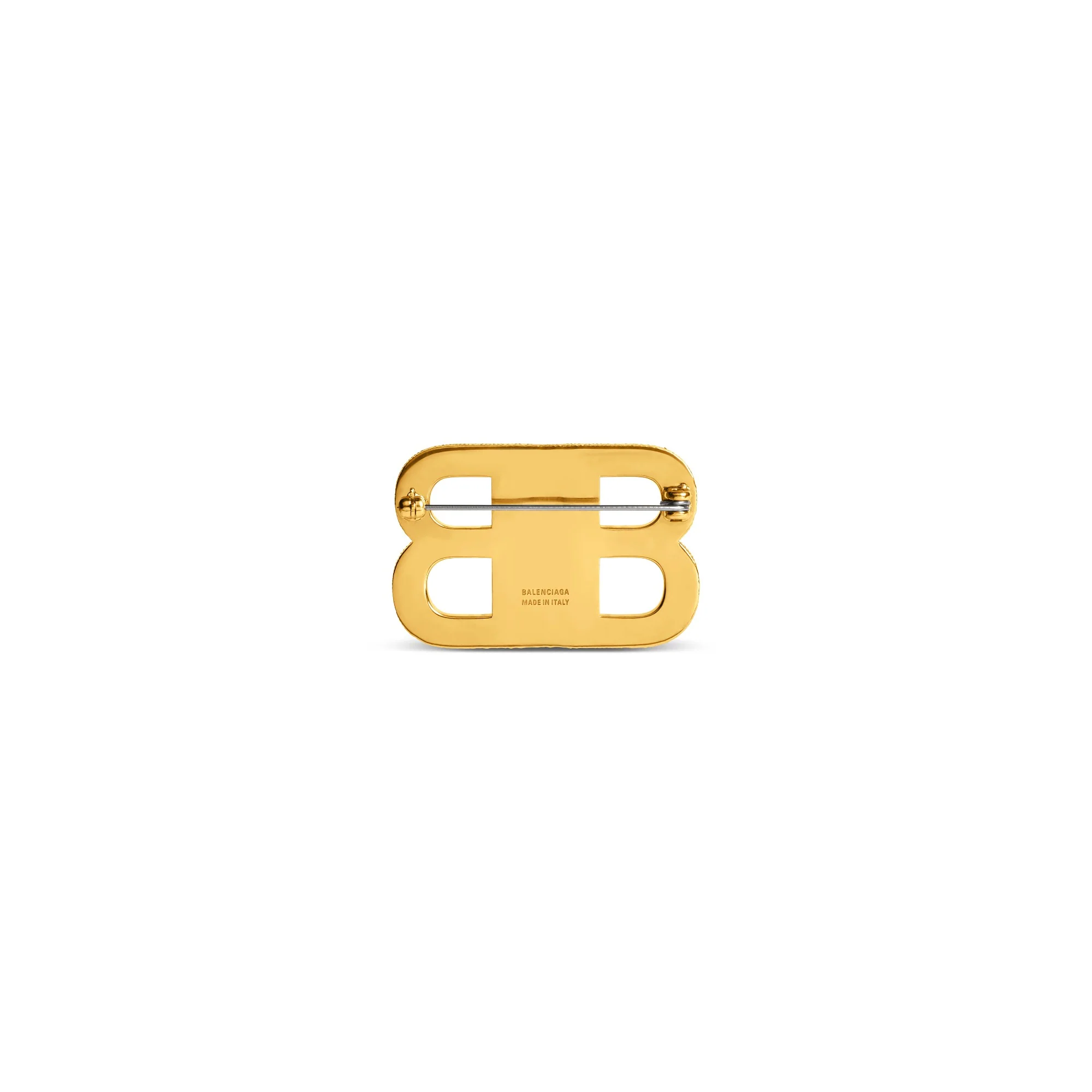 BB 2.0 Textured Brooch - Gold - Image 2