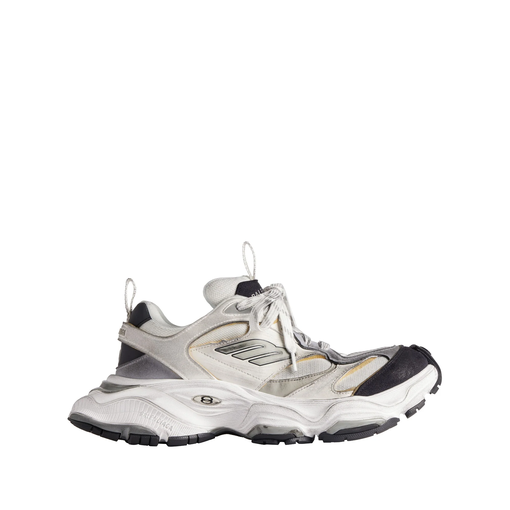 Cargo Suede/Mesh/W - White/Grey