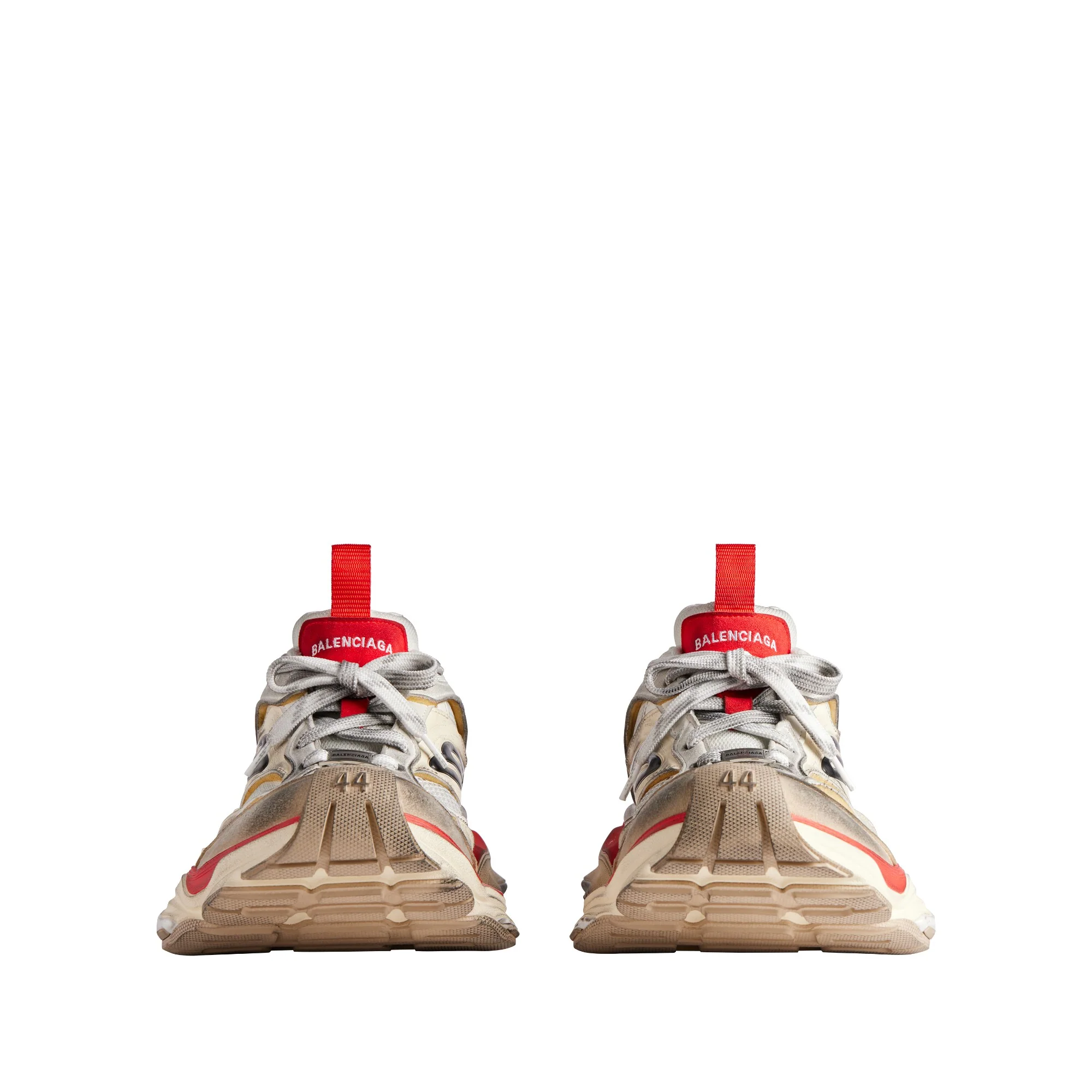 Cargo Suede/Mesh/W - Beige/Grey/Red - Image 3