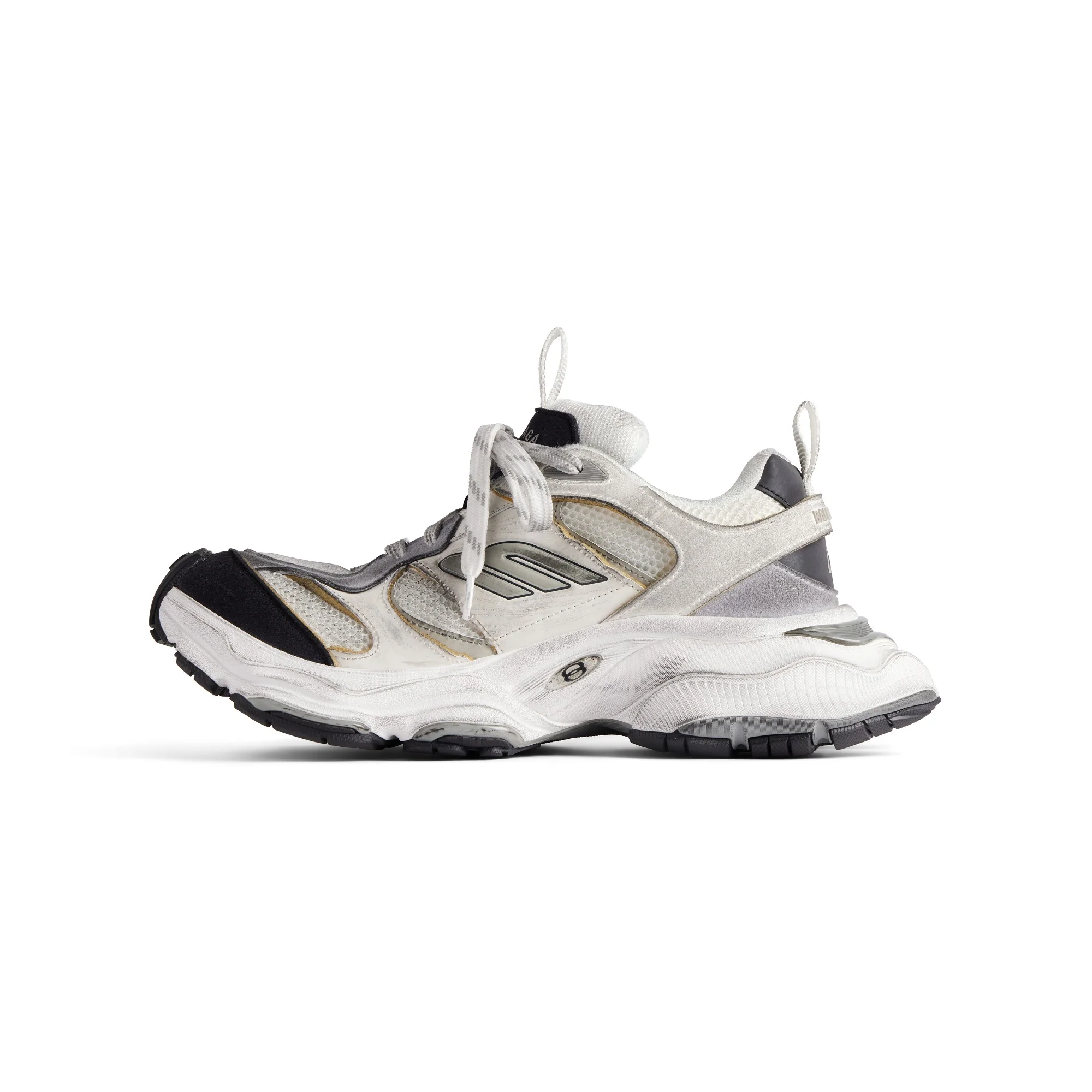 Cargo Suede/Mesh/W - White/Grey - Image 7