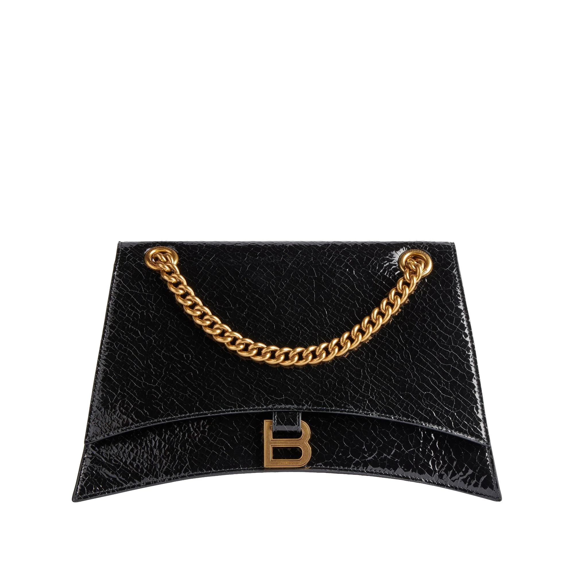 Crush Chain Bag M - Black