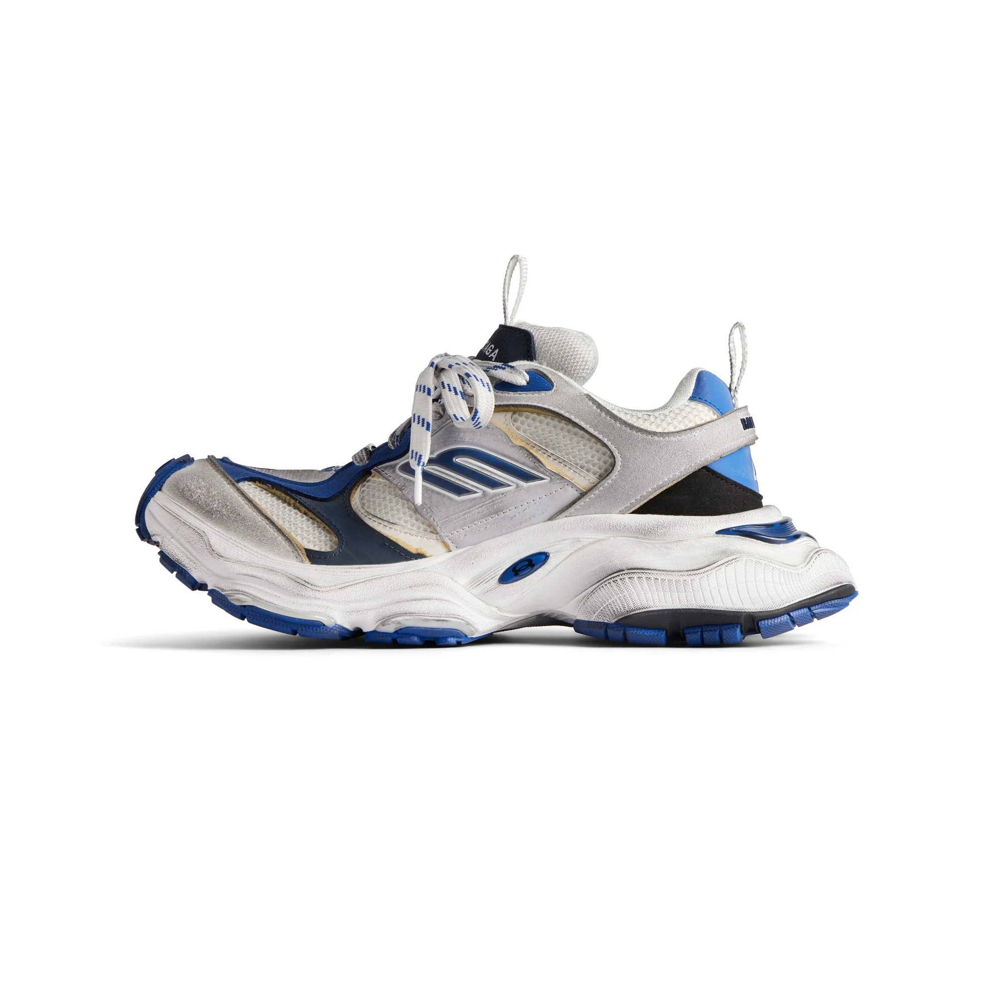 Cargo Reduced Suede/Mesh - Grey/White/Blue - Image 2
