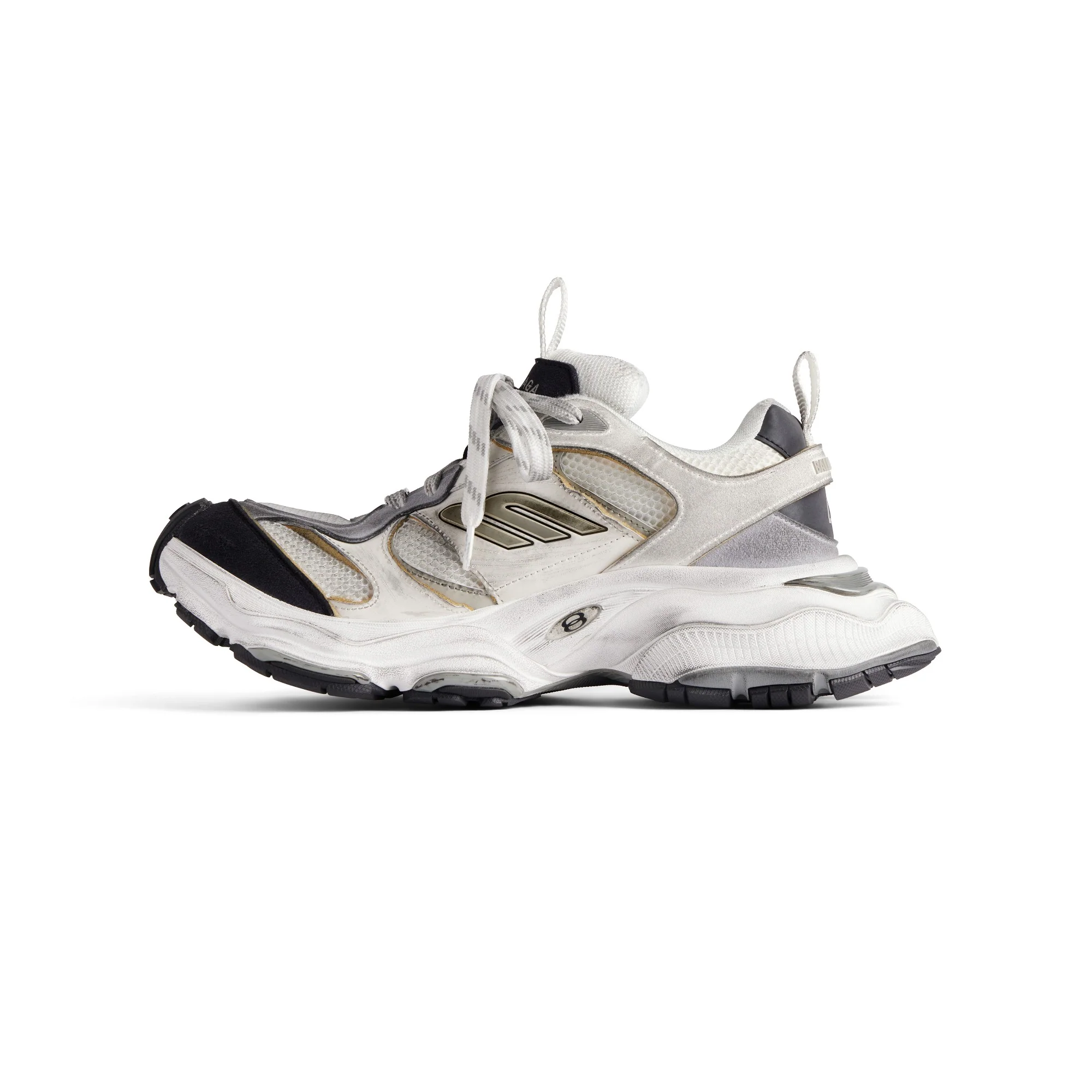 Cargo Reduced Suede/Mesh - White/Grey - Image 2
