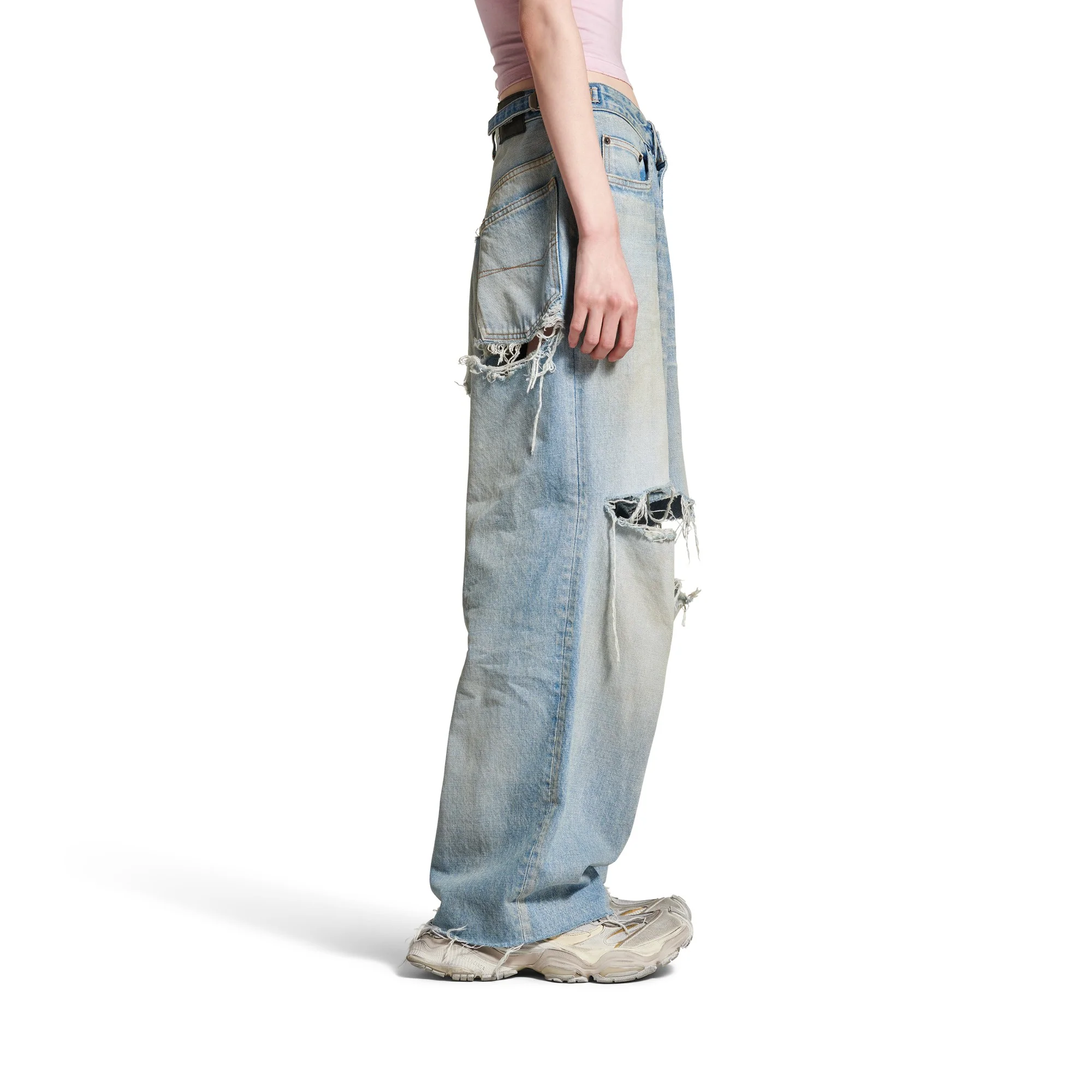 Cargo Reduced Suede/Mesh - Eggshell - Image 6