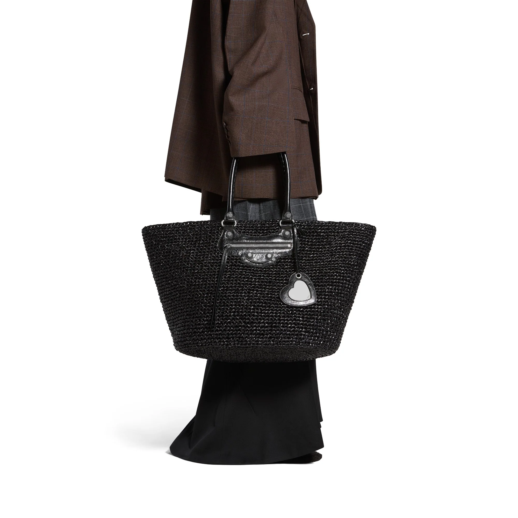 Le Cagole Panier L - Black - Image 5