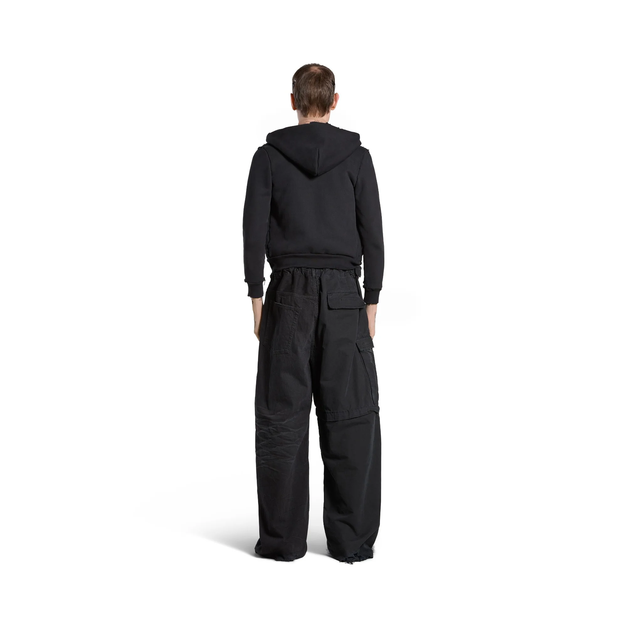 Hybrid Baggy Pants - Lightweight Black - Image 5