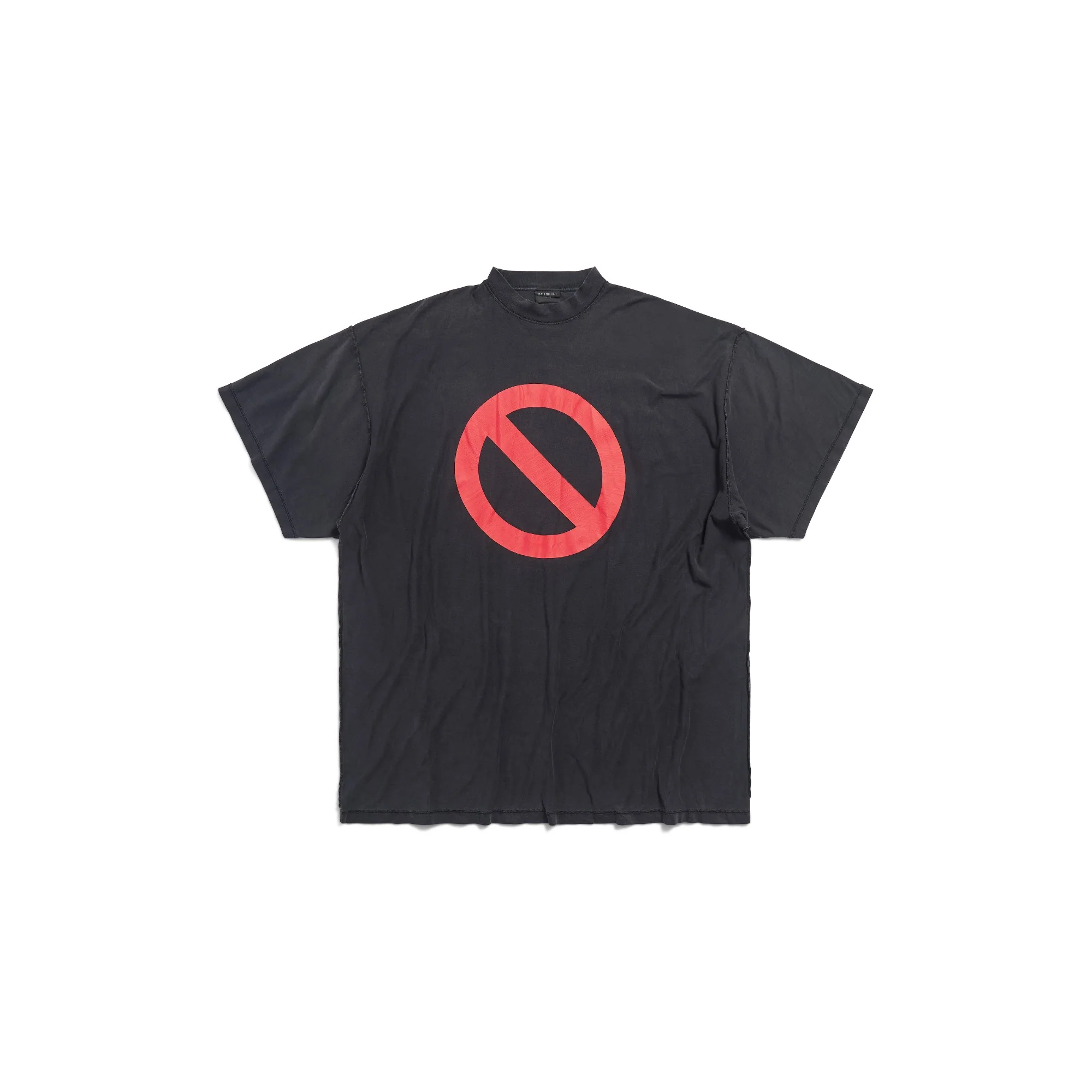 Inside Out T-Shirt - Faded Black/W