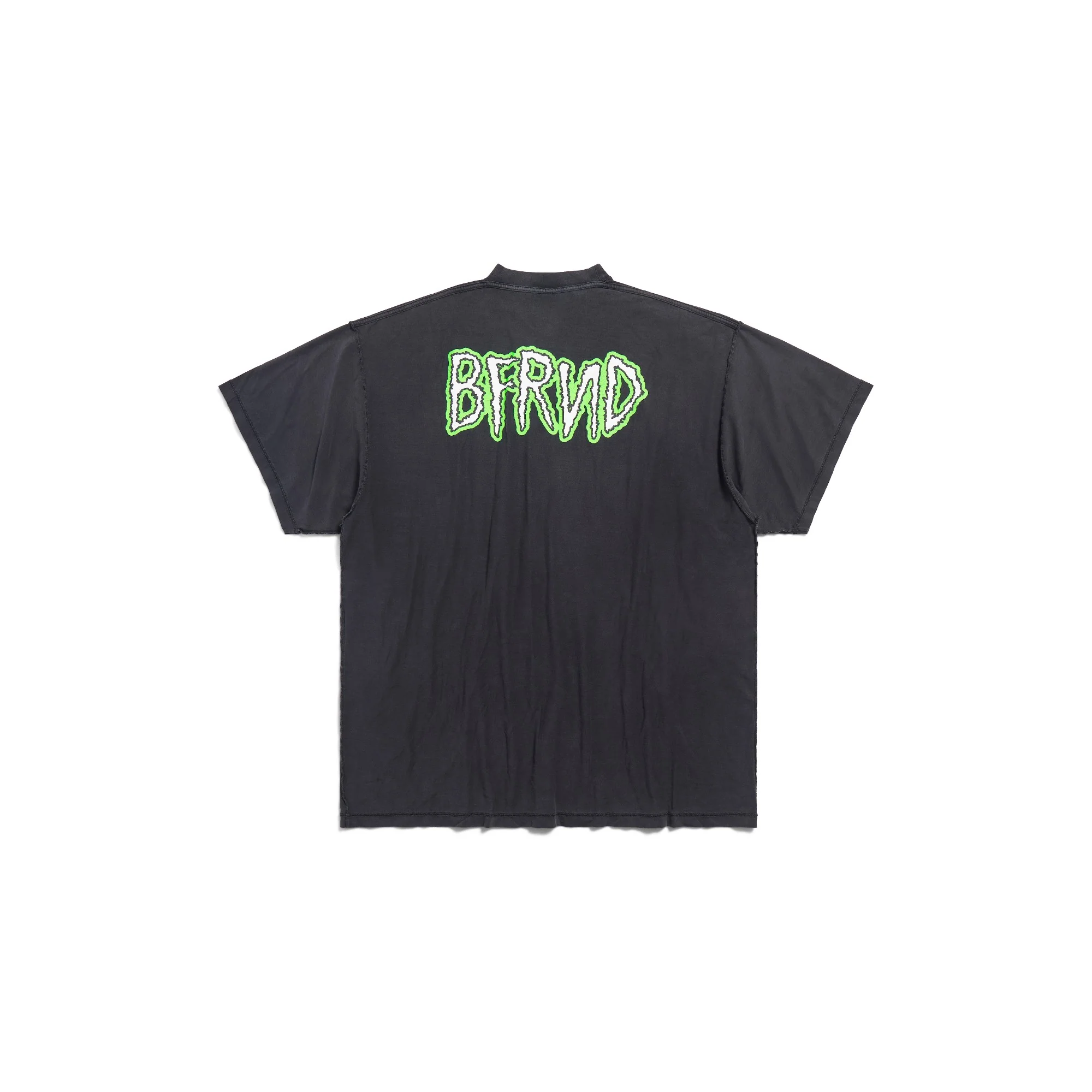 Inside Out T-Shirt - Faded Black/W - Image 2