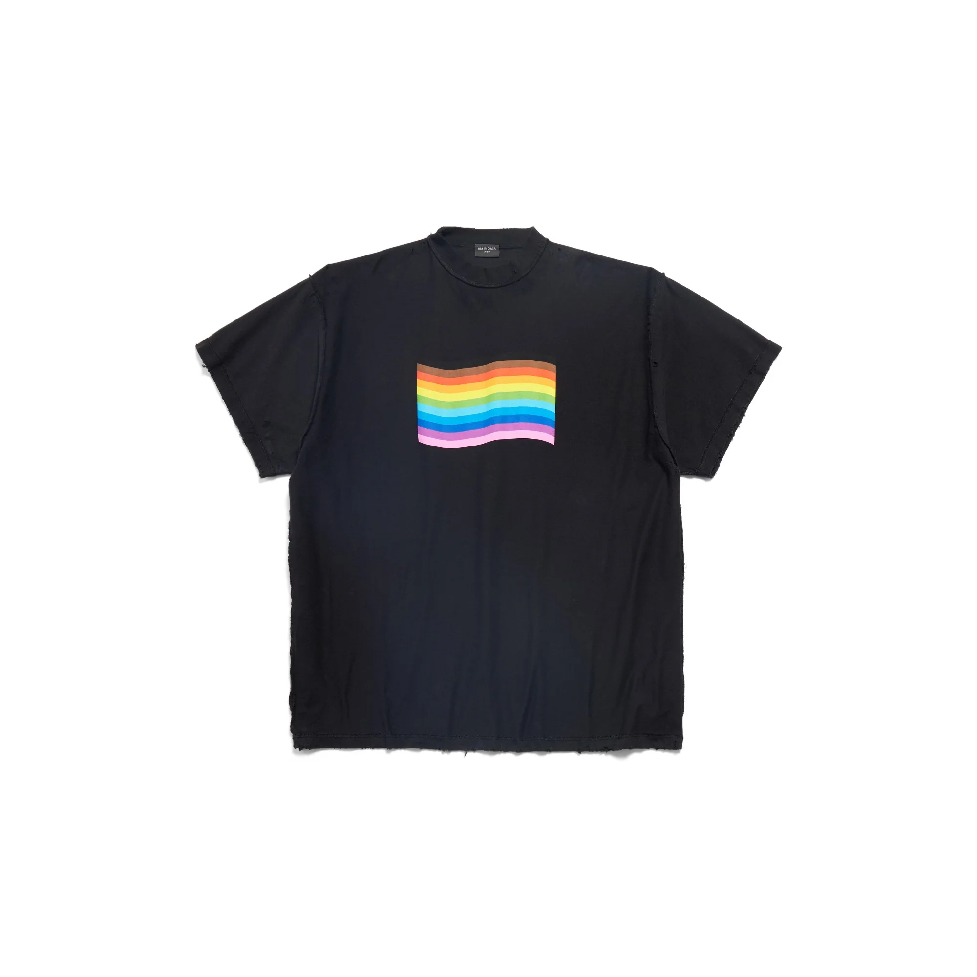 Inside Out T-Shirt - Faded Black
