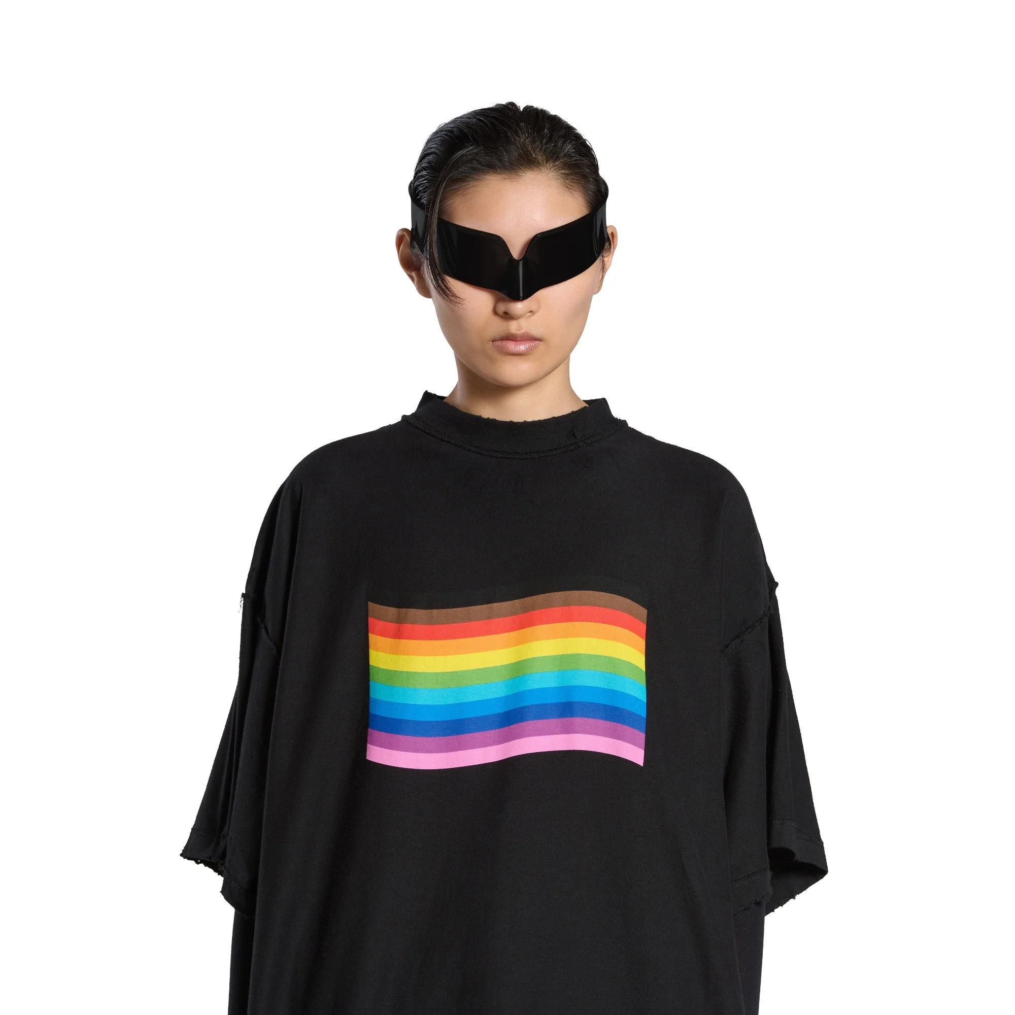 Inside Out T-Shirt - Faded Black - Image 3
