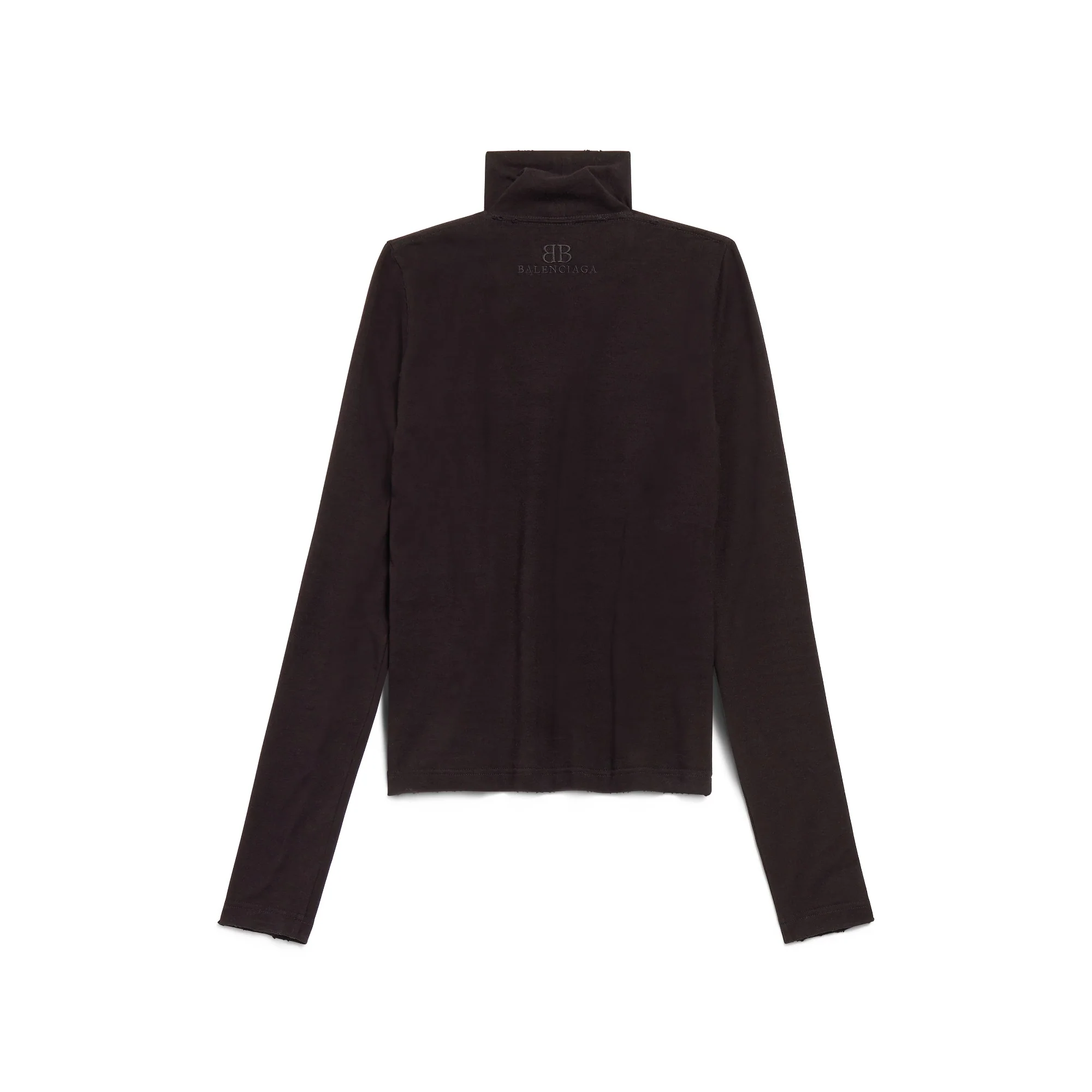 Fitted Turtleneck - Wash Black/Wash Black