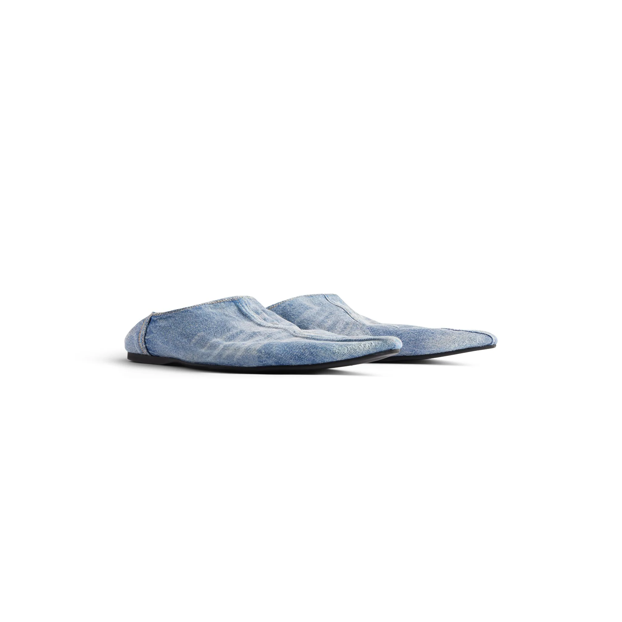 Flat Mule Denim/Wornout - Navy Rust - Image 6