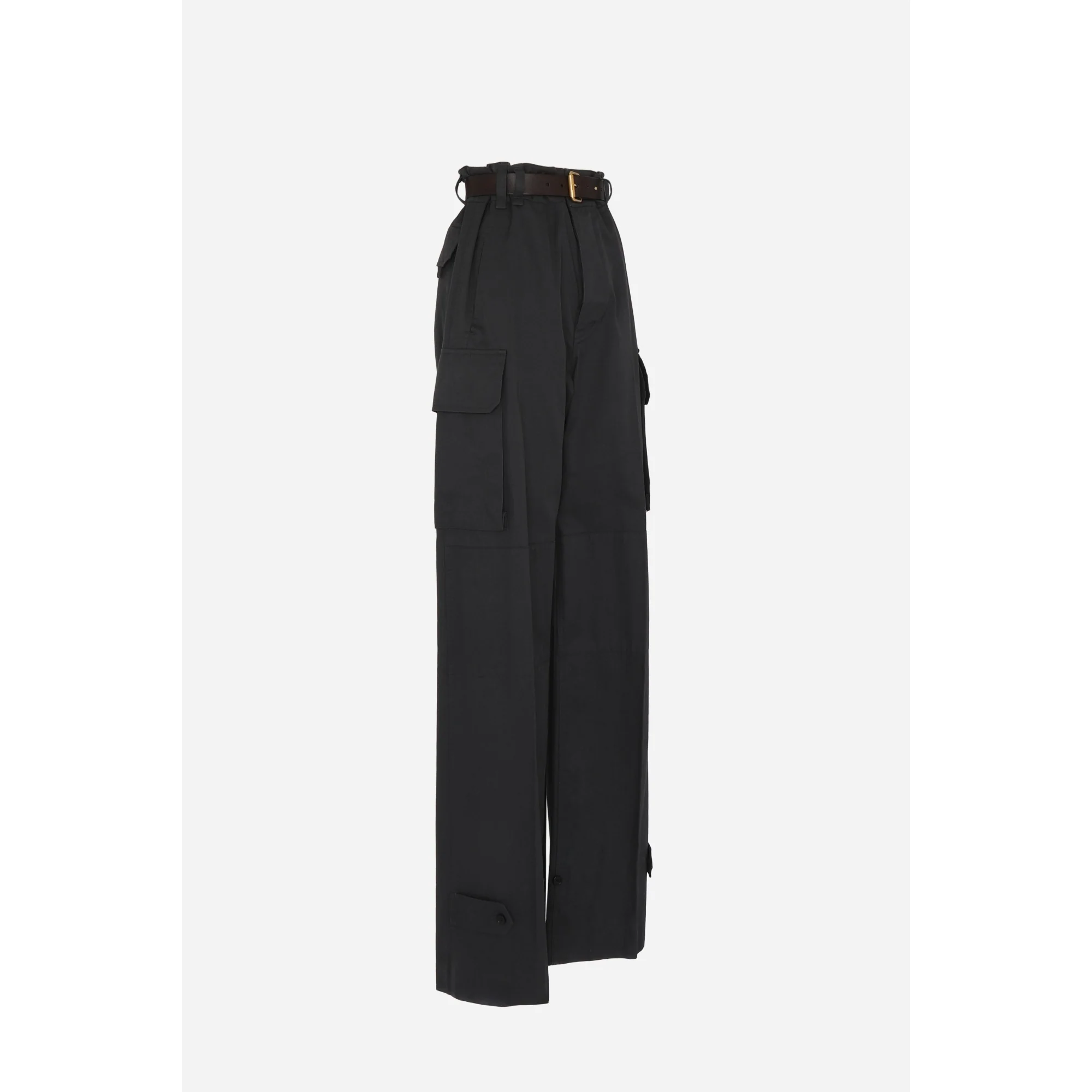 Pantalon Twill De Cotonintu - Gris Fonce - Image 4