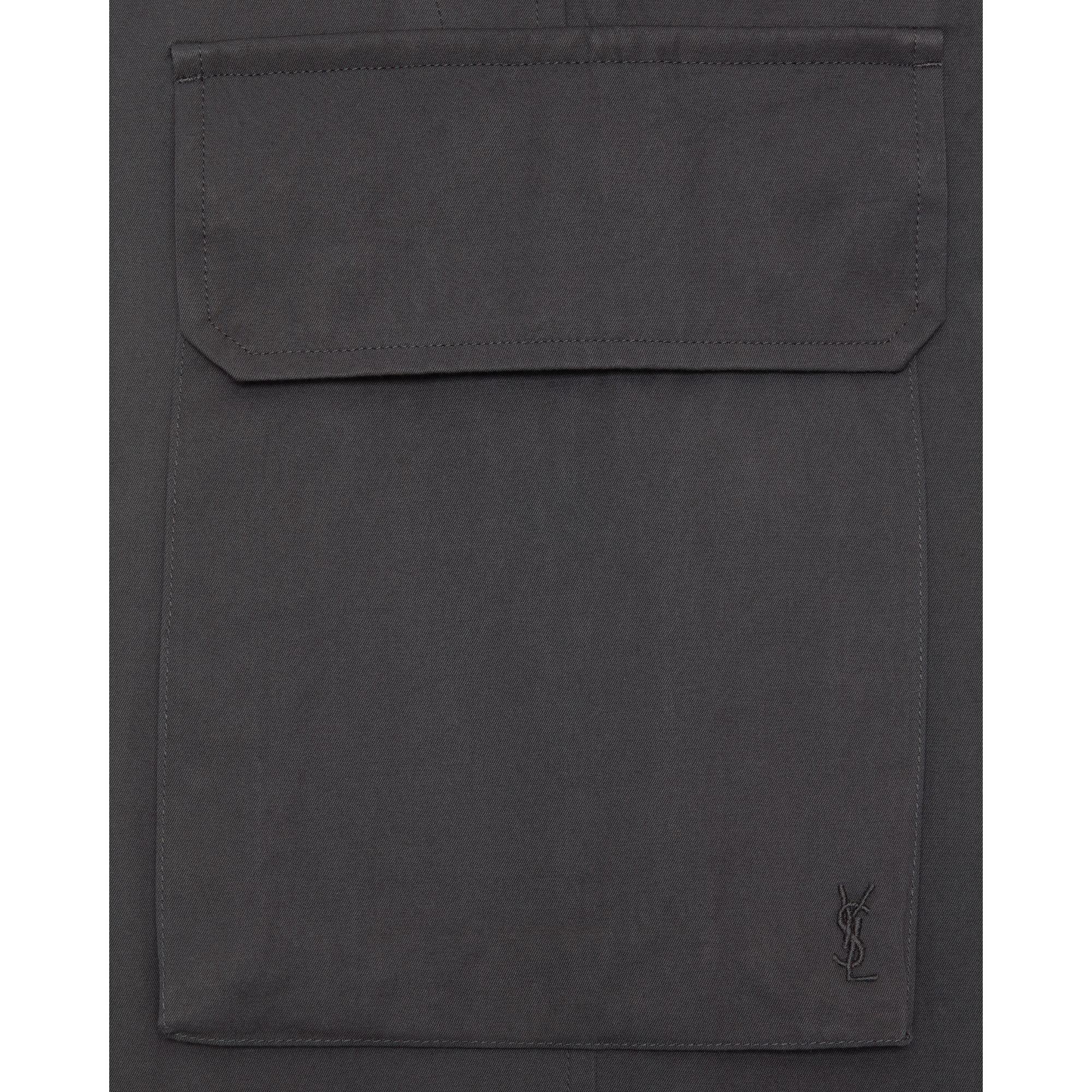 Pantalon Twill De Cotonintu - Gris Fonce - Image 7