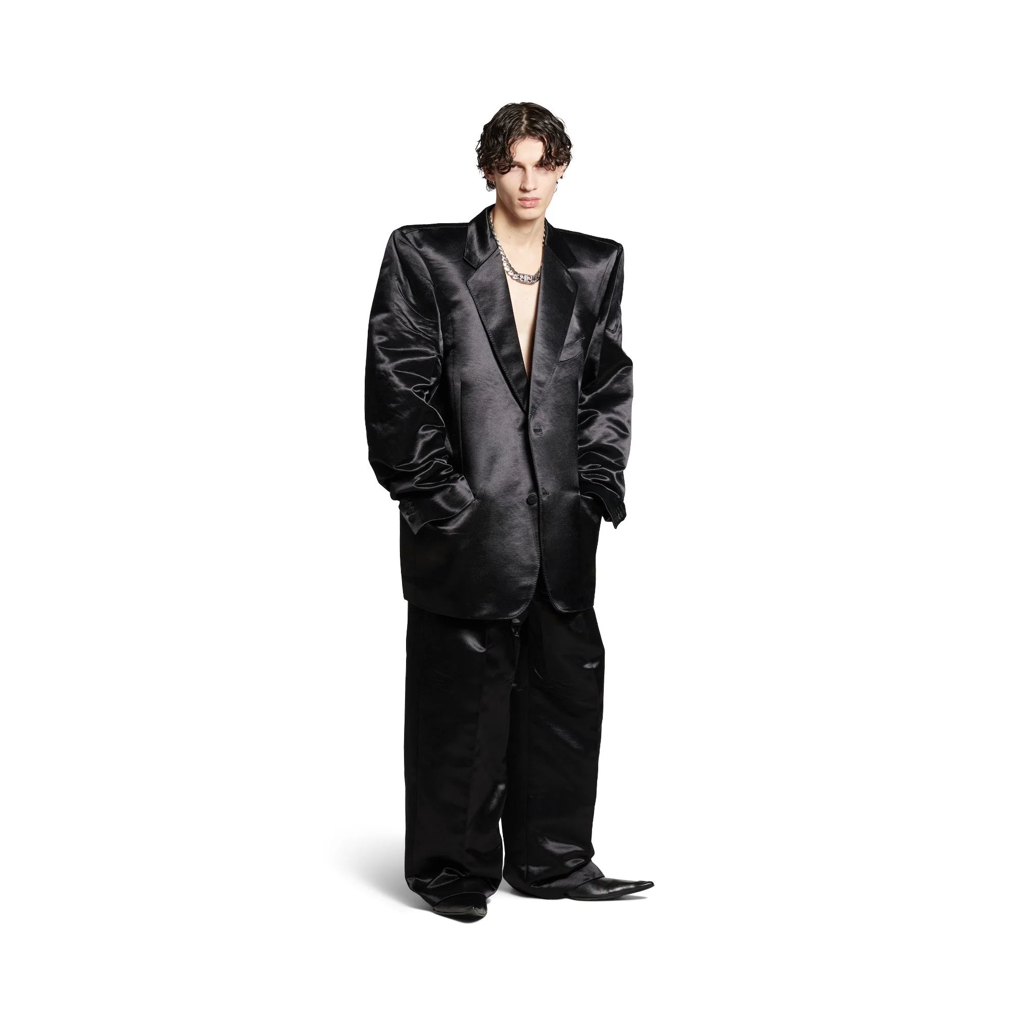 SB Boxy Jacket - Black - Image 3