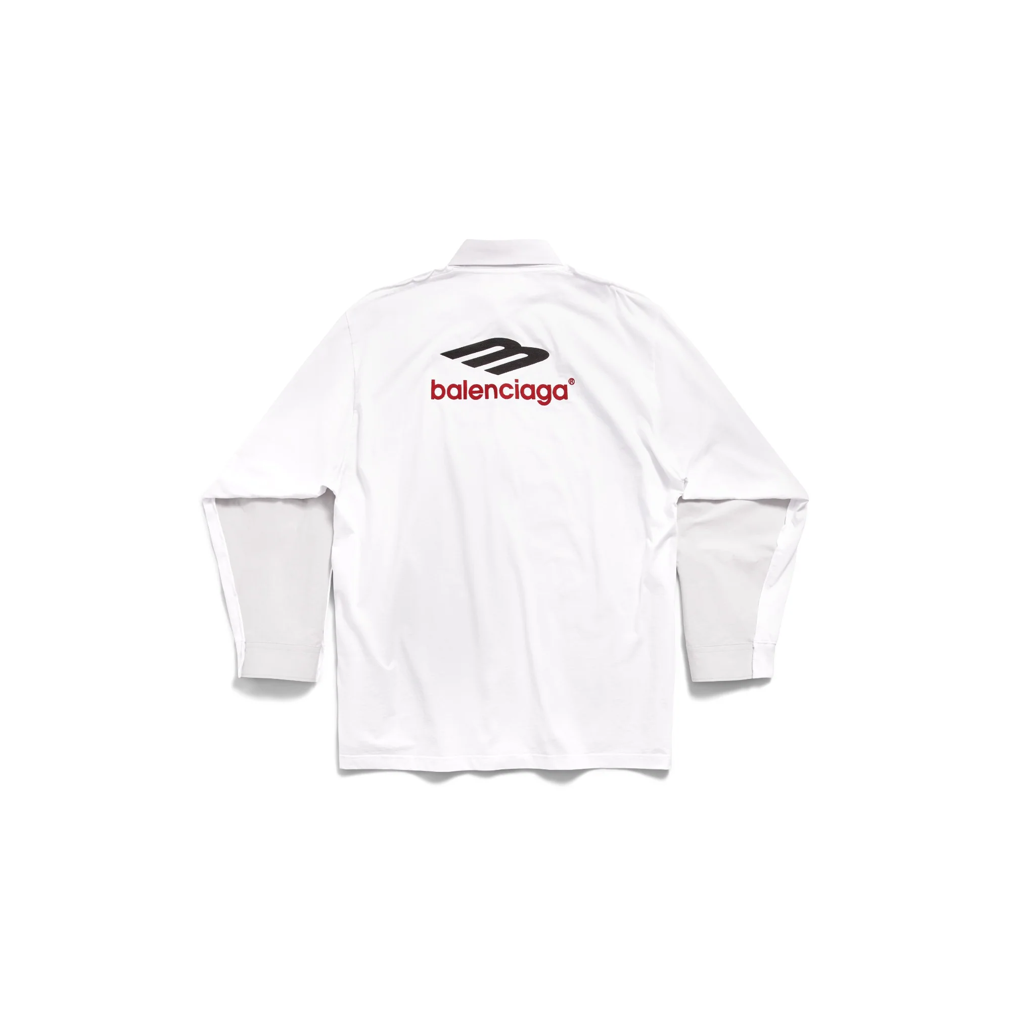 Long Sleeve Hybrid Shirt - Dirty White - Image 2