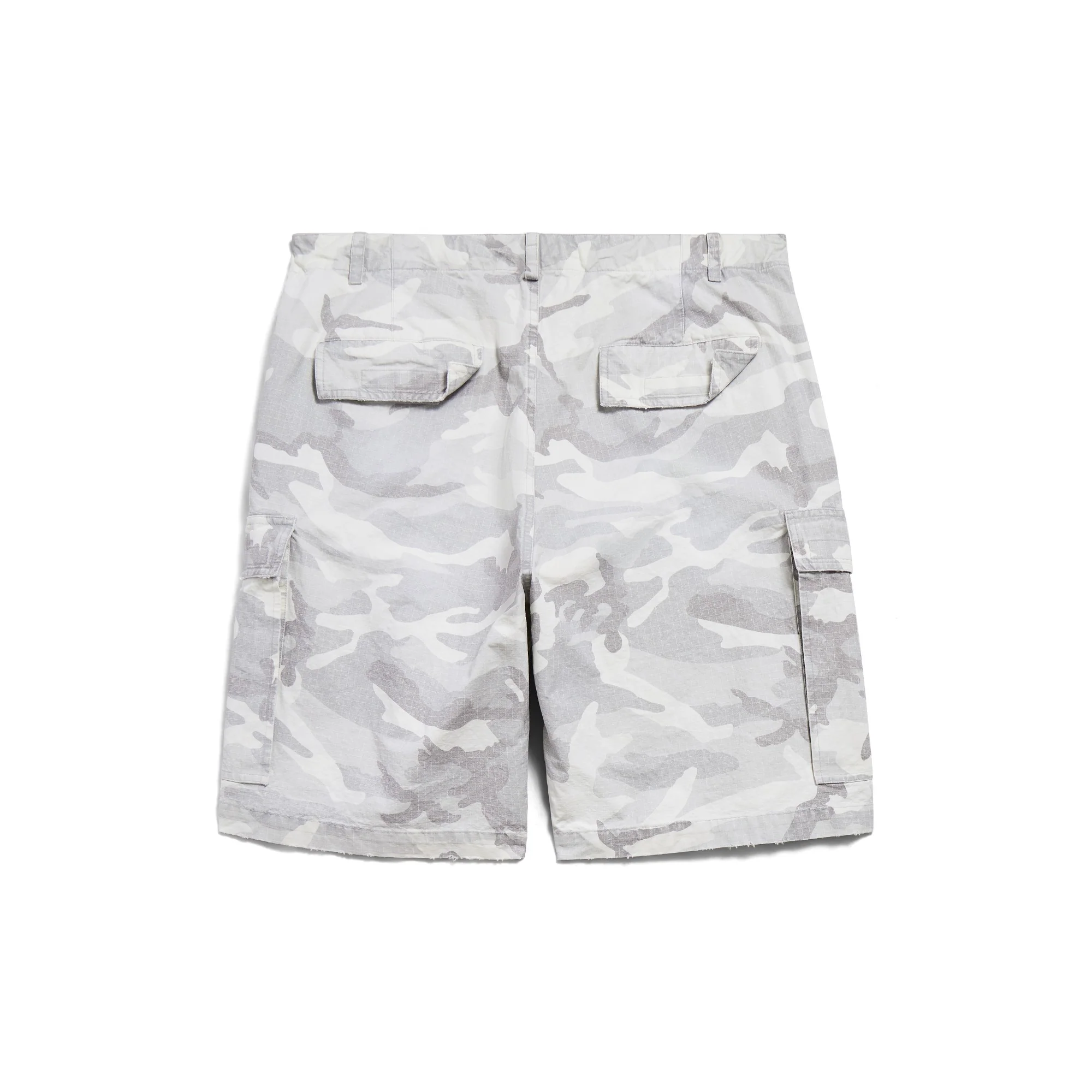 Cargo Shorts - Light Grey - Image 2