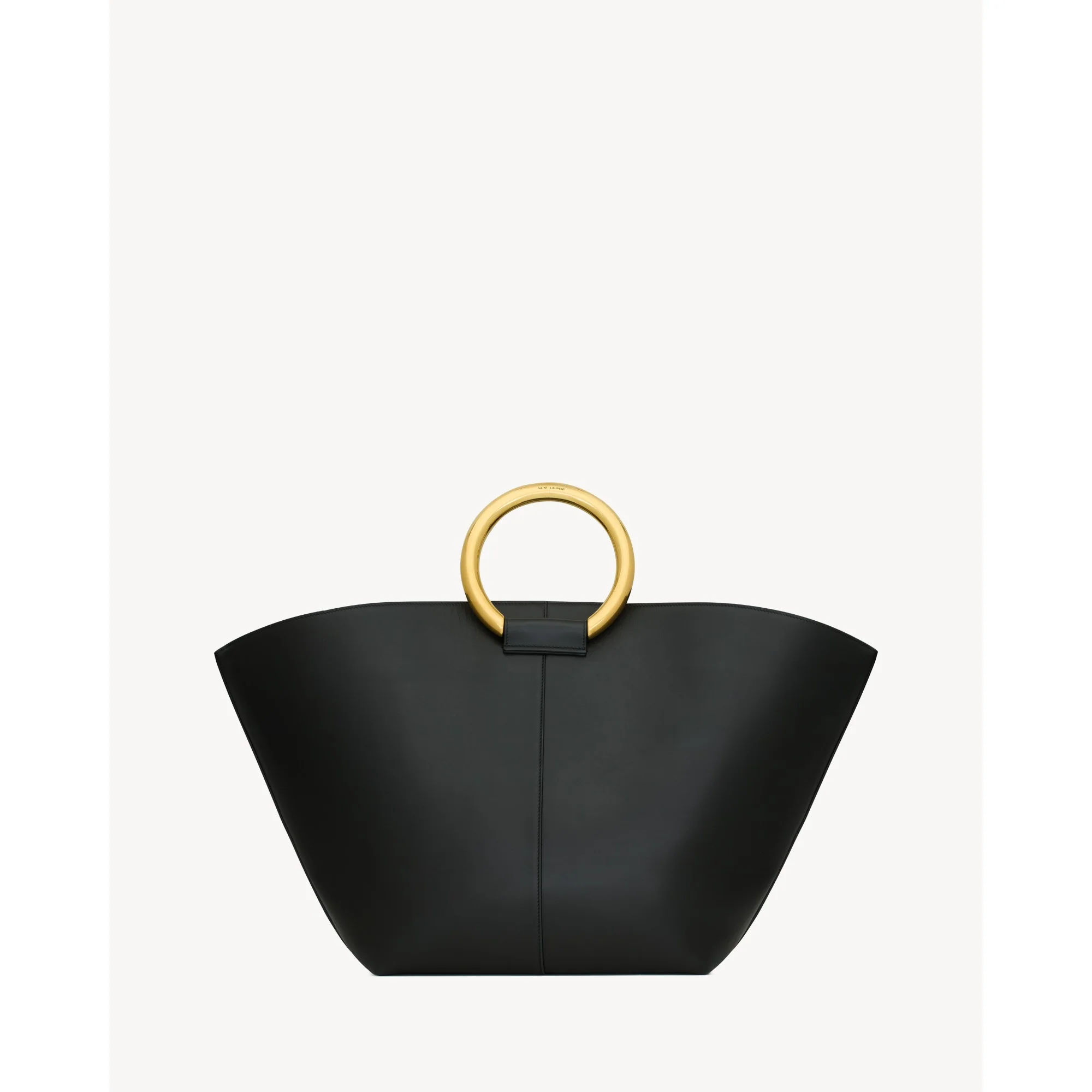 Le Solstice Shopping Bag - Nero/Light Bronze - Image 3