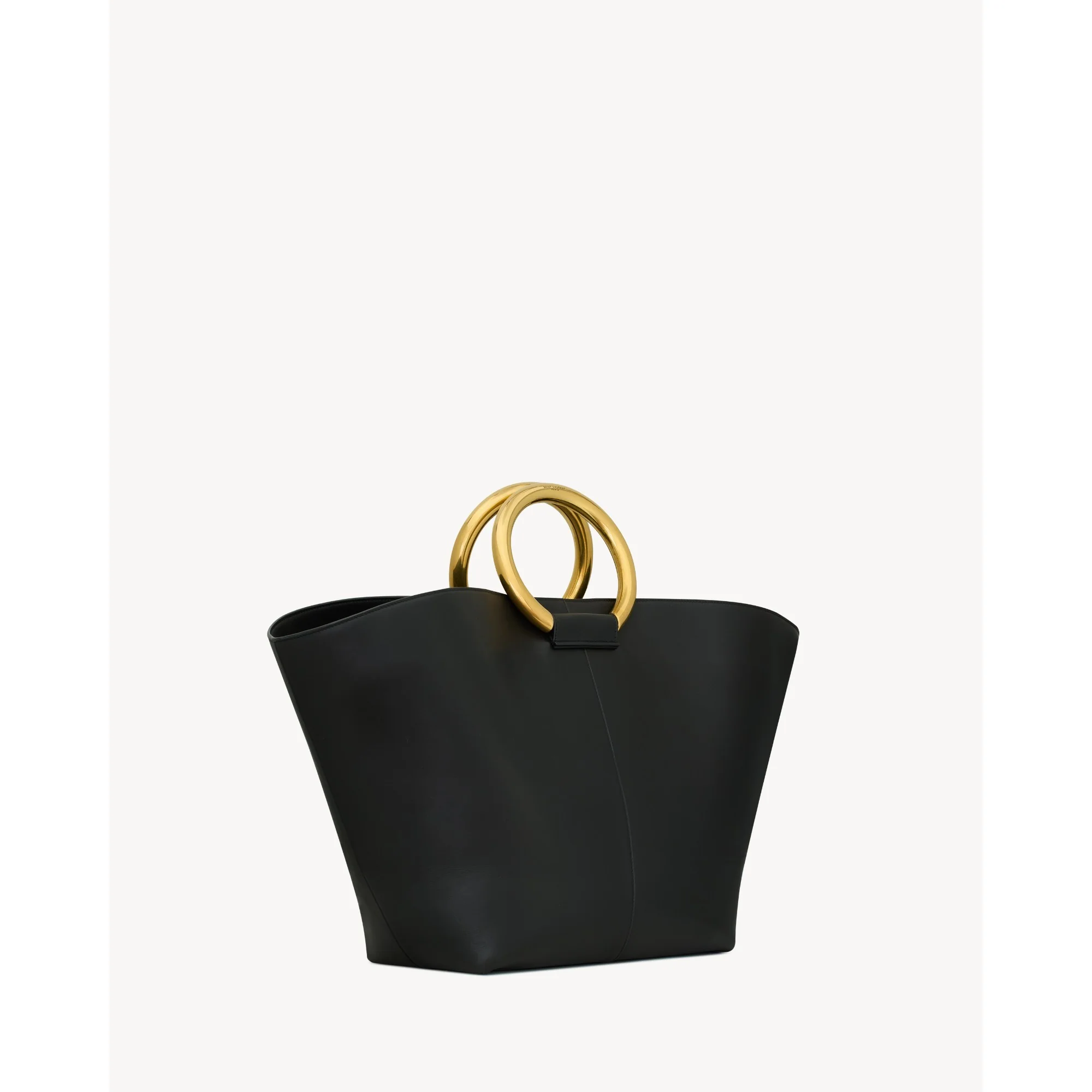 Le Solstice Shopping Bag - Nero/Light Bronze - Image 5