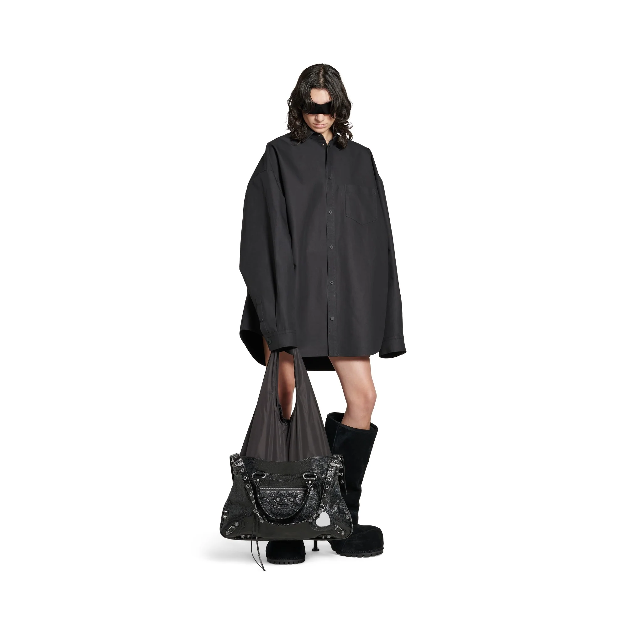 Neo Cagole Tote XL Plus - Black/Black - Image 3