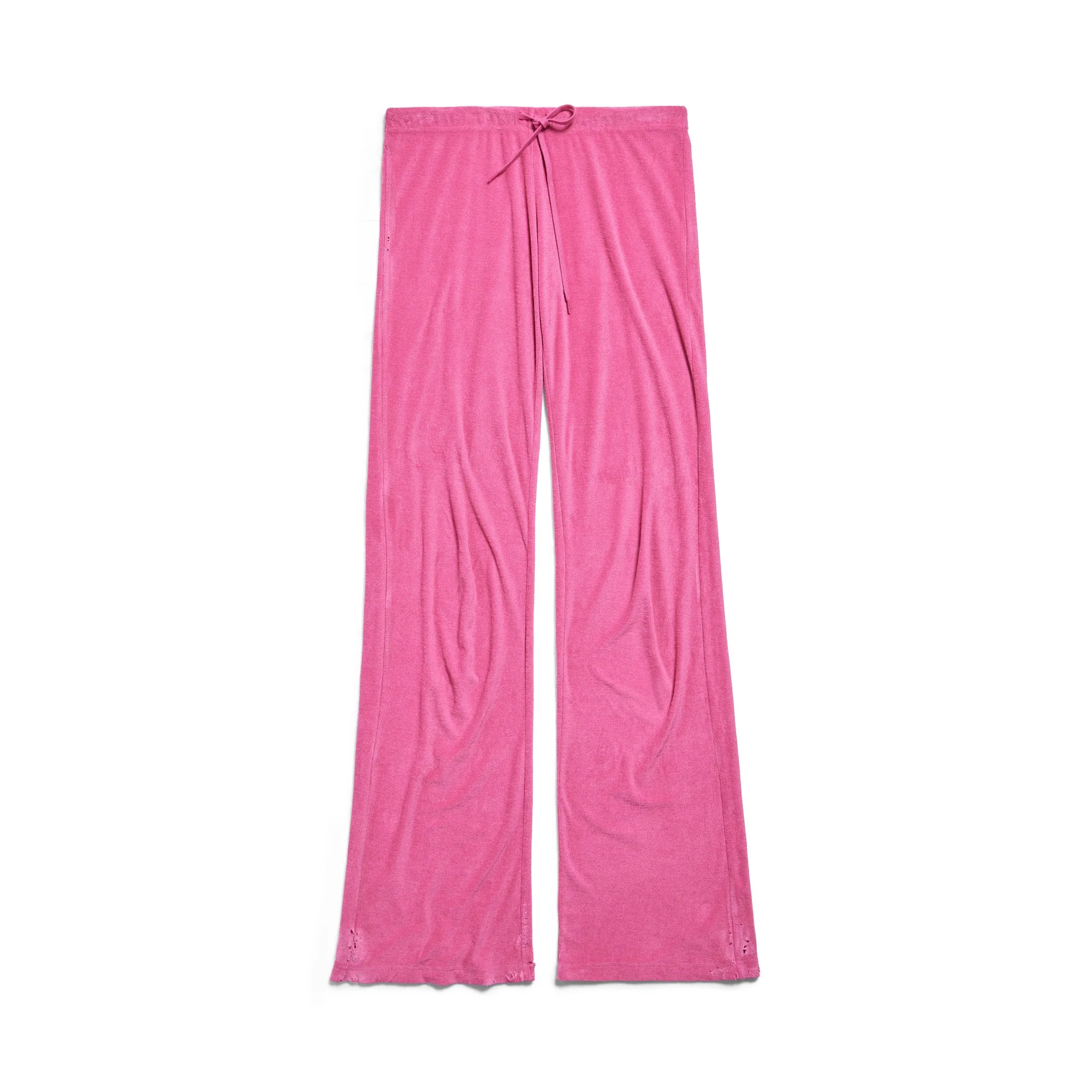 Low Waist Tracksuit Pants - Dark Pink